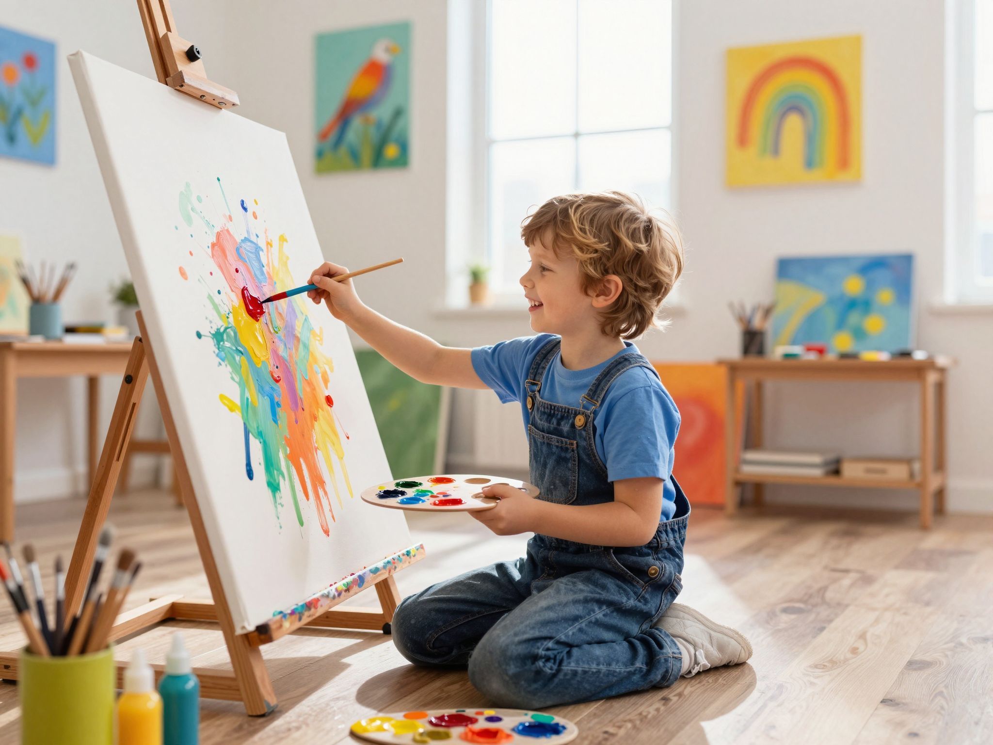 A környezet megnyugtató hatása serkenti a kreativitást.