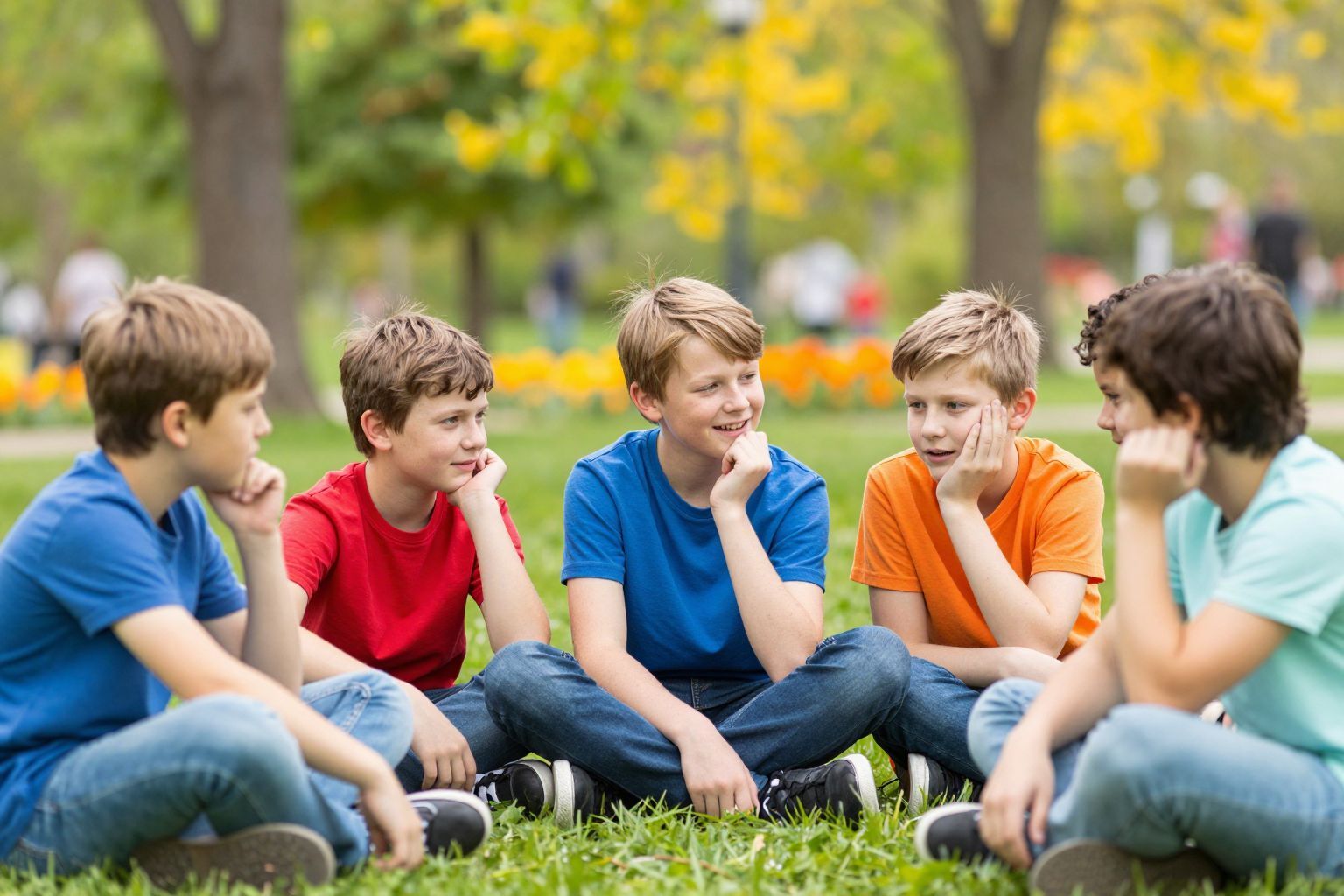 A csoportnyomás hatása erősebb lehet fiúk körében.