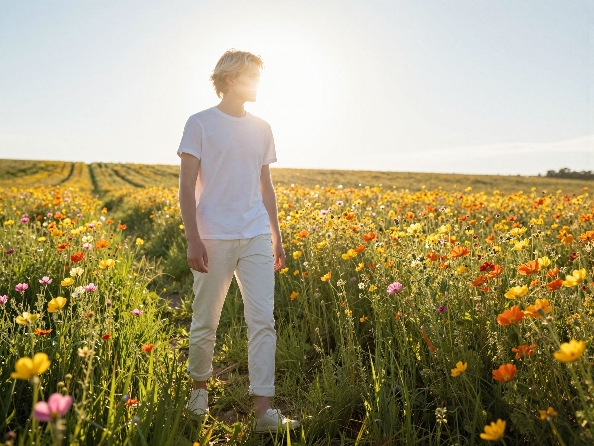 A kreatív ellenfény élénk színeket és mélységet teremt.