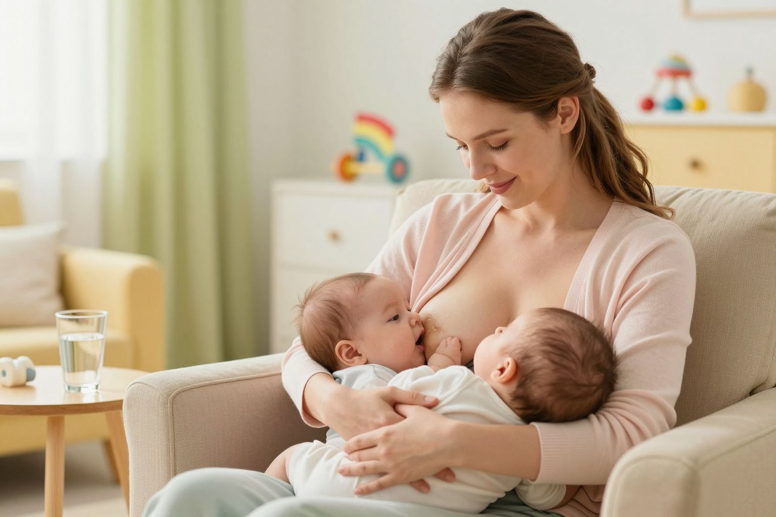 A laktáció támogatása segíti a baba egészséges fejlődését.
