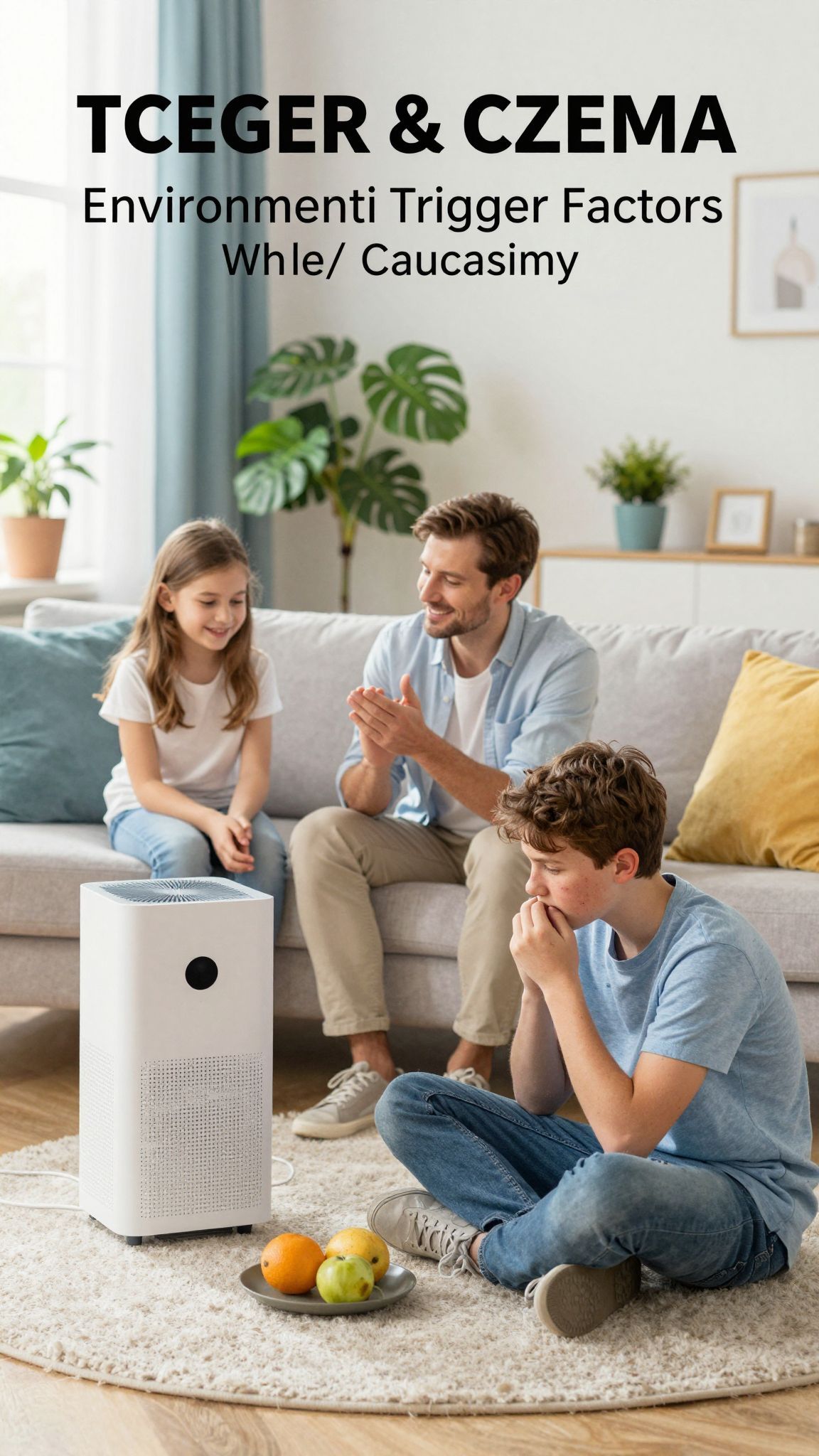 A környezeti tényezők súlyosan befolyásolják az ekcémát.