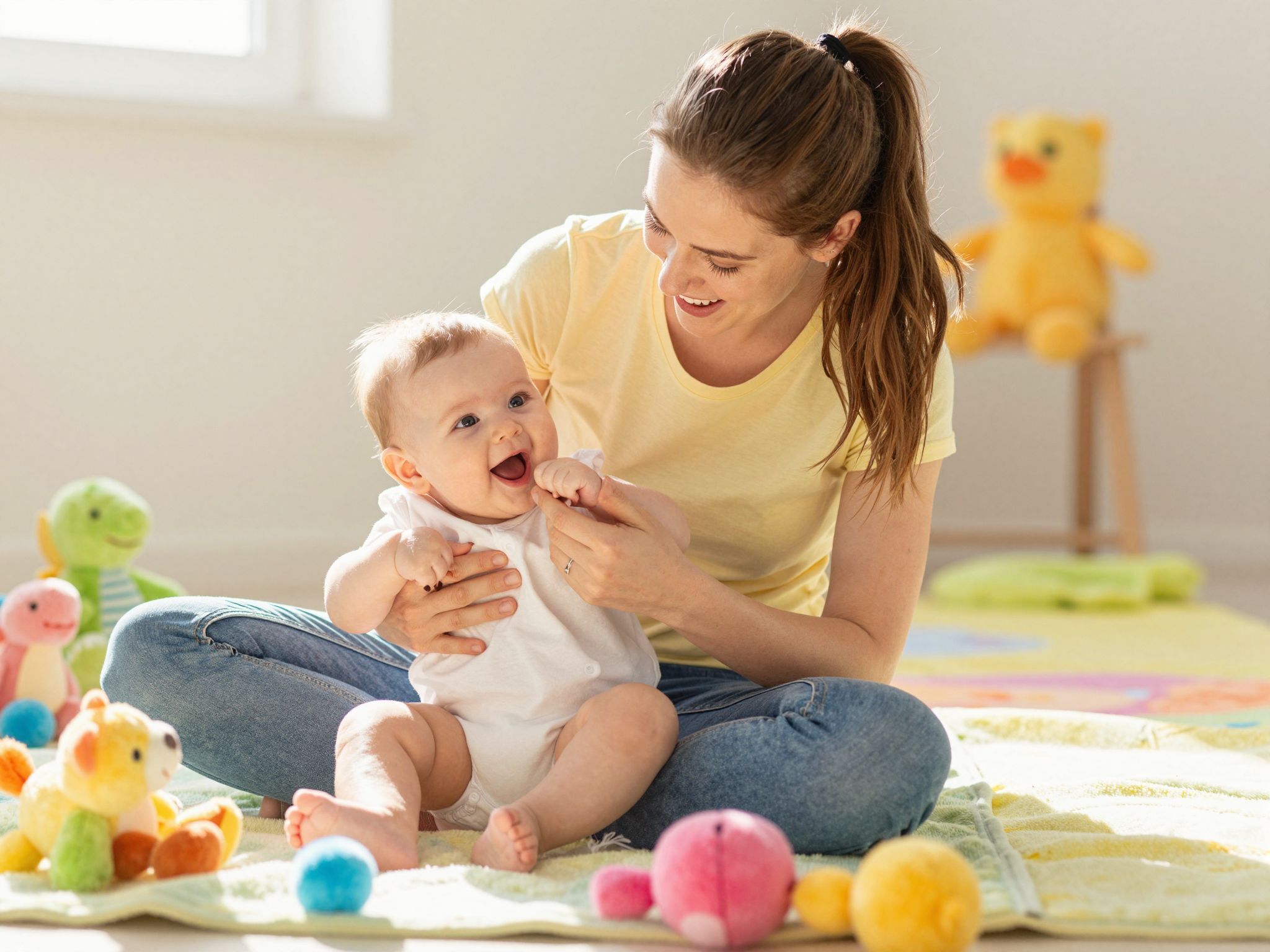 Baba simogatásával erősítjük a kötődést és fejlődést.