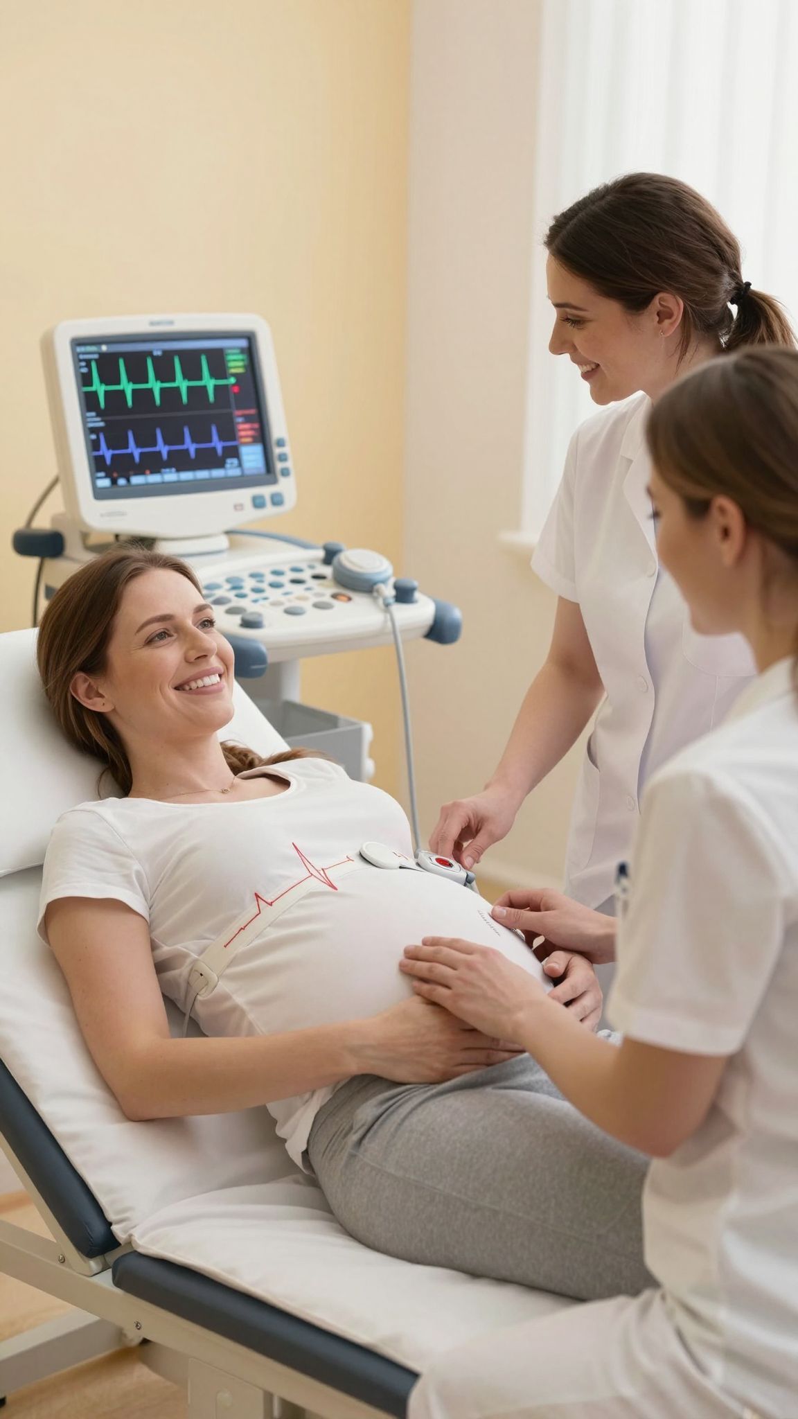 A FHR változása jelzi a magzat állapotát.