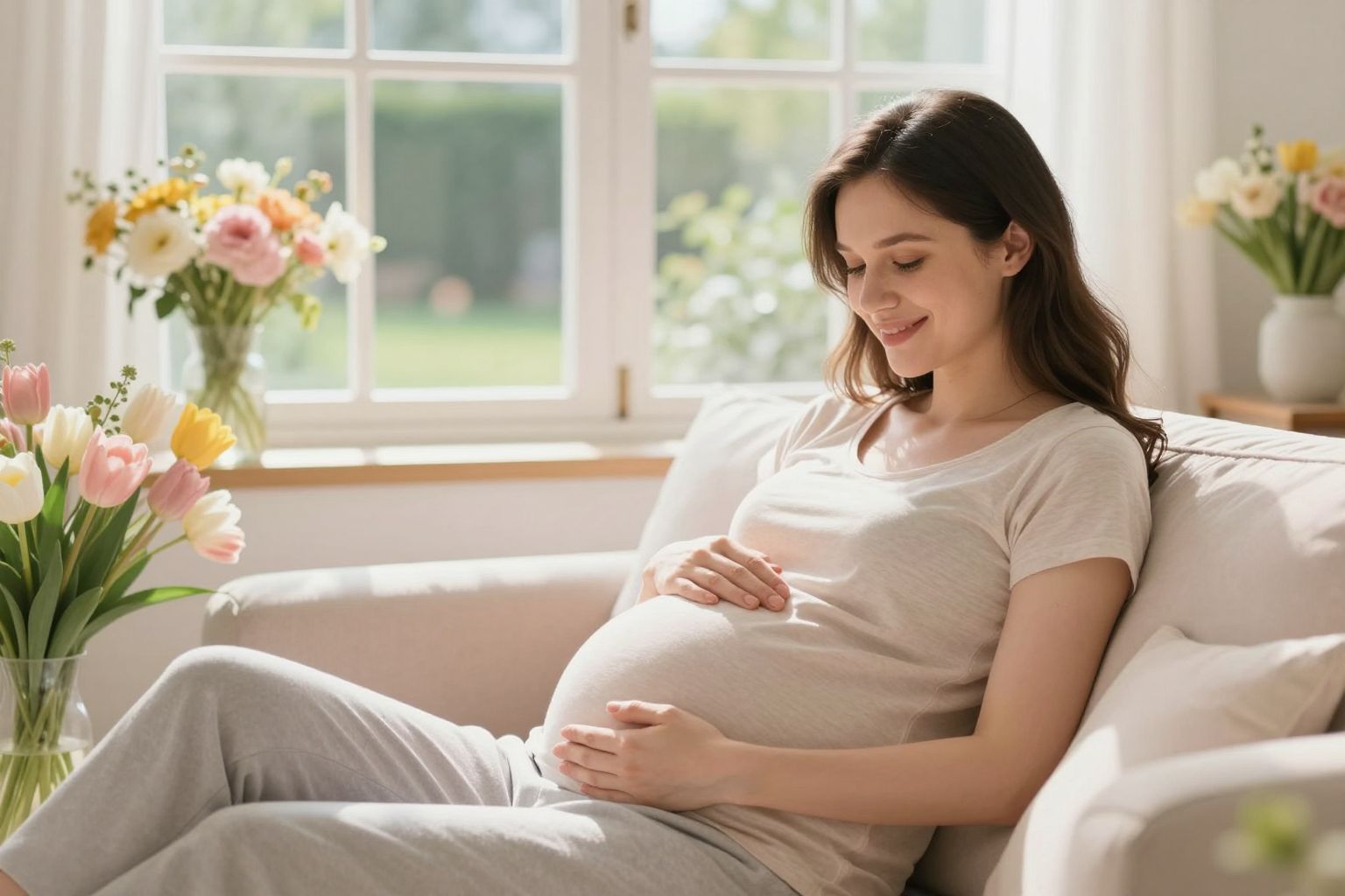A második trimeszterben a magzat fejlődése jelentősen felgyorsul.