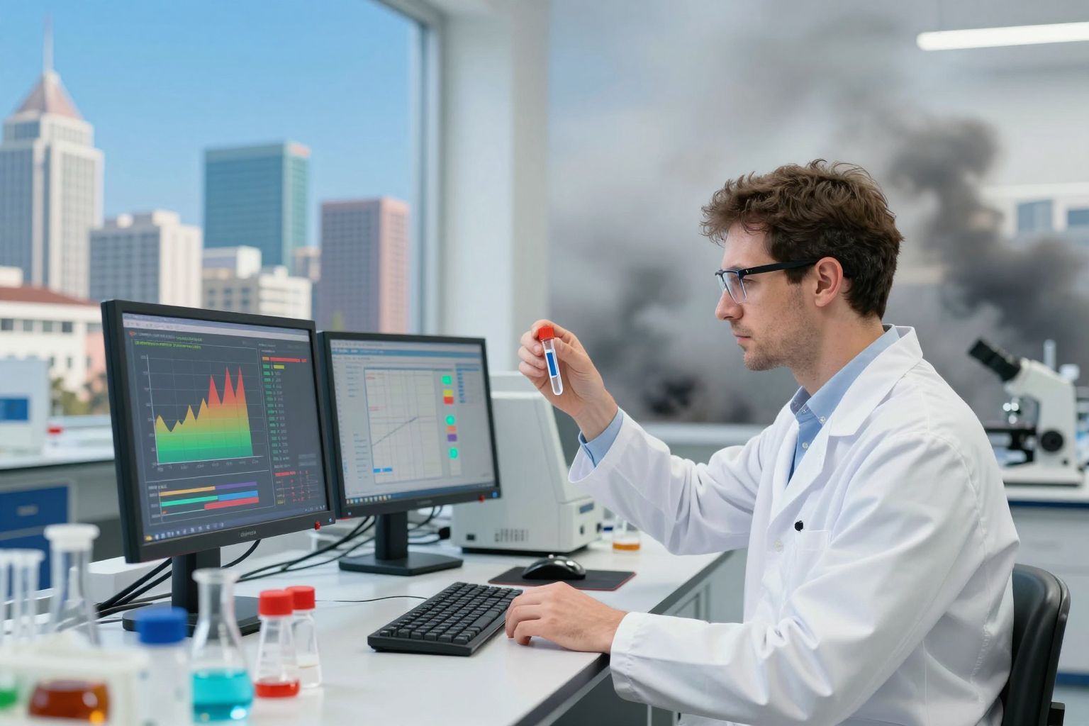 A légszennyezés elősegíti a baktériumok rezisztenciáját.