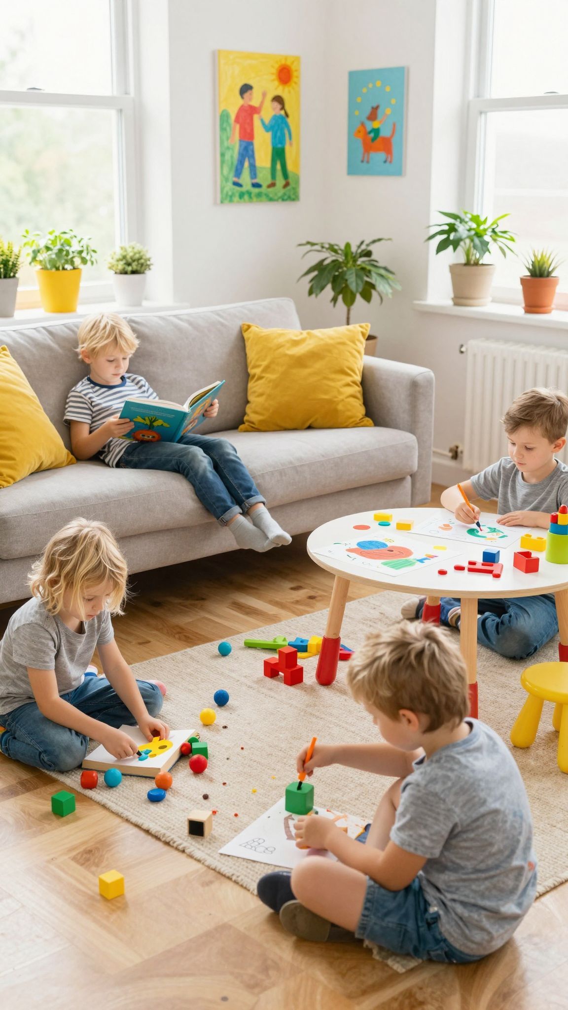 A gyermekotthonokban a napirend segít a stabilitásban.