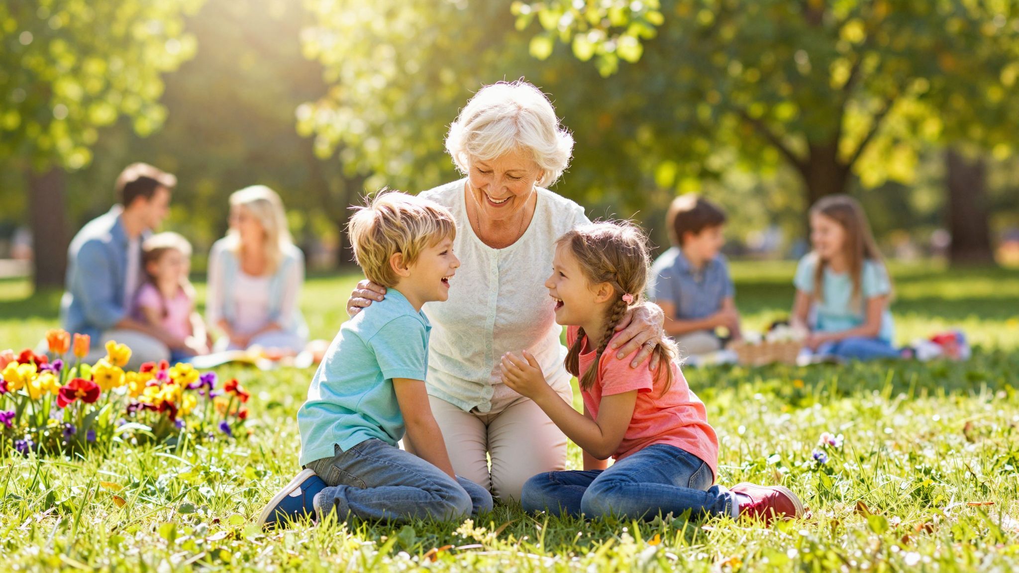 A nagymamák mérhetetlen szeretete erősíti a gyermekek érzelmi inteligenciáját.