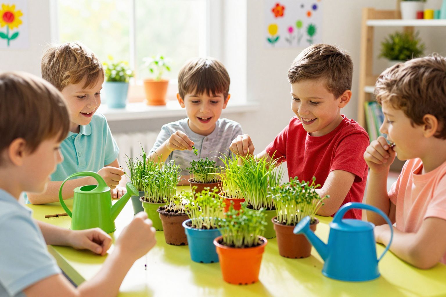 A zsázsa gyorsan nő, látványos eredményeket ad naponta.