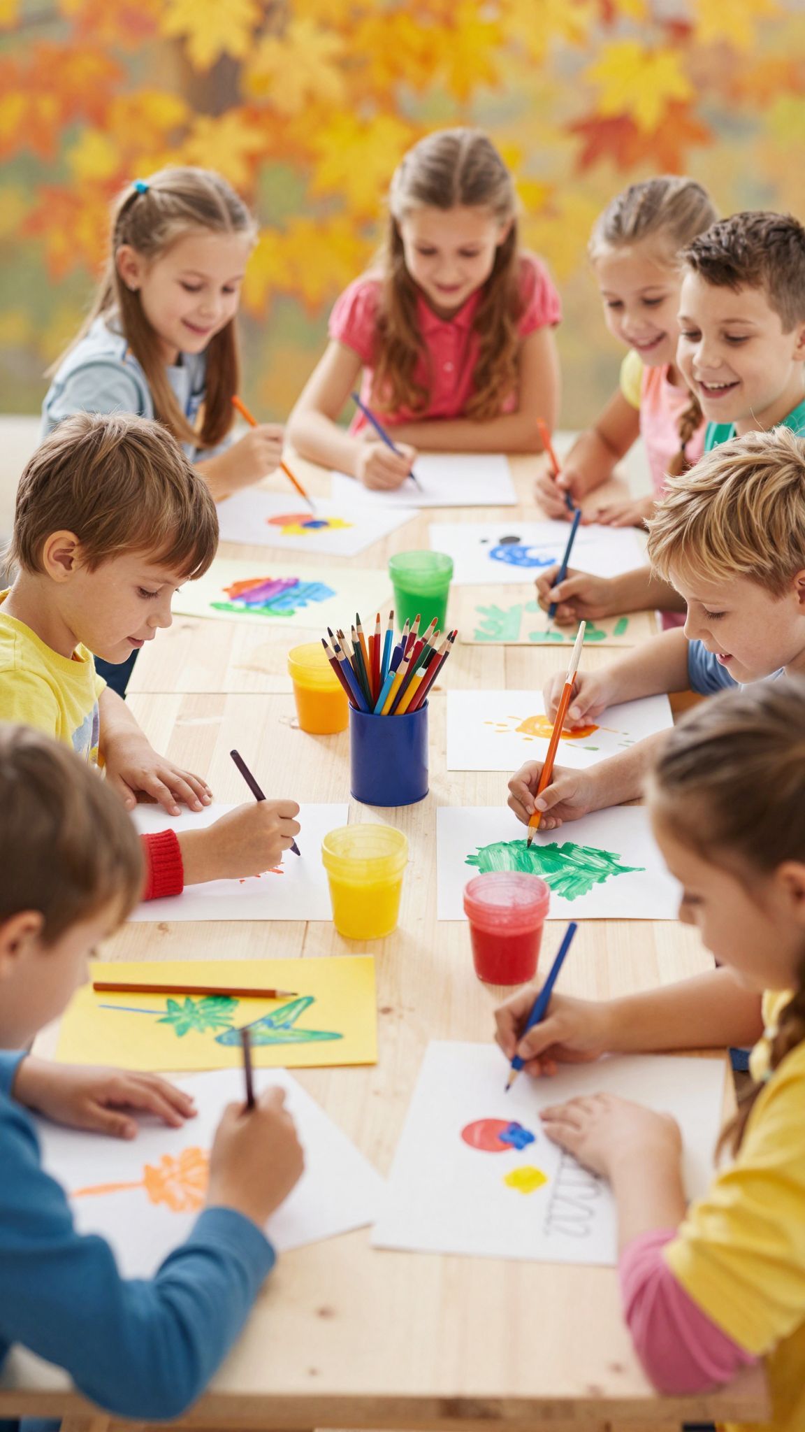 A novemberi gyerekek művészi tehetsége gyakran korán megnyilvánul.