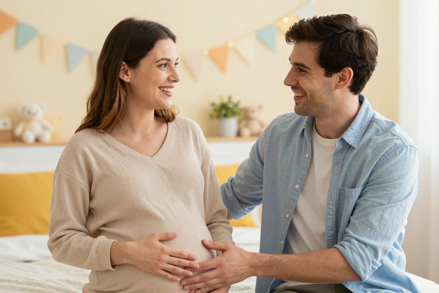 A 9. héten erősödik a párkapcsolati intimitás.