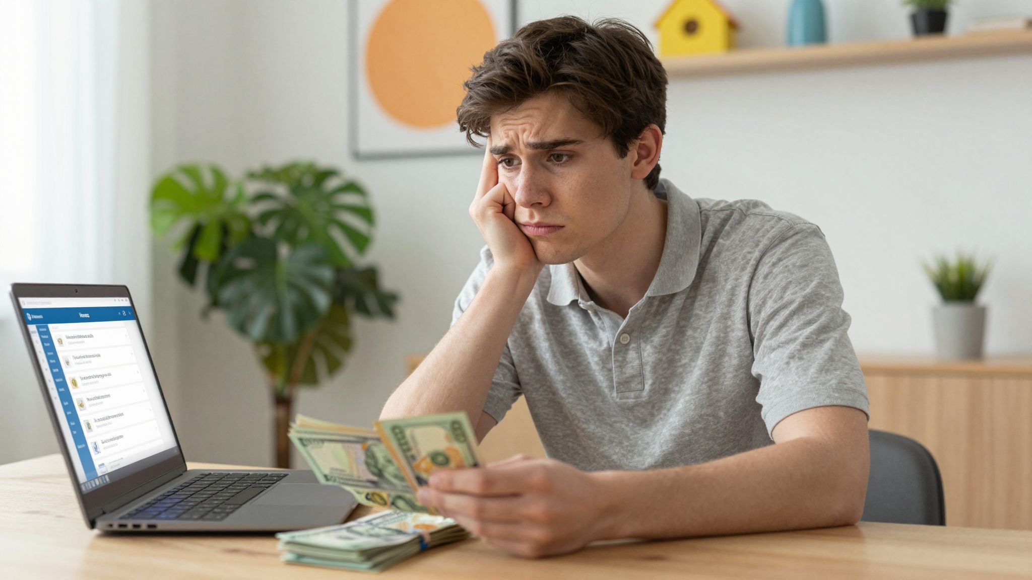 A fiatalok pénzügyi szorongása befolyásolja lakhatási döntéseiket.