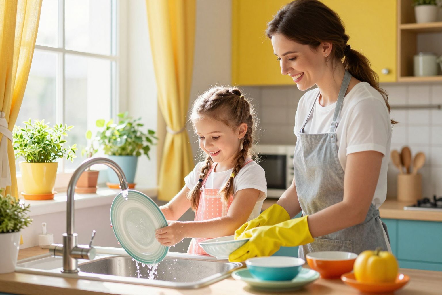 A házimunka növeli a gyerekek önbecsülését és felelősségérzetét.