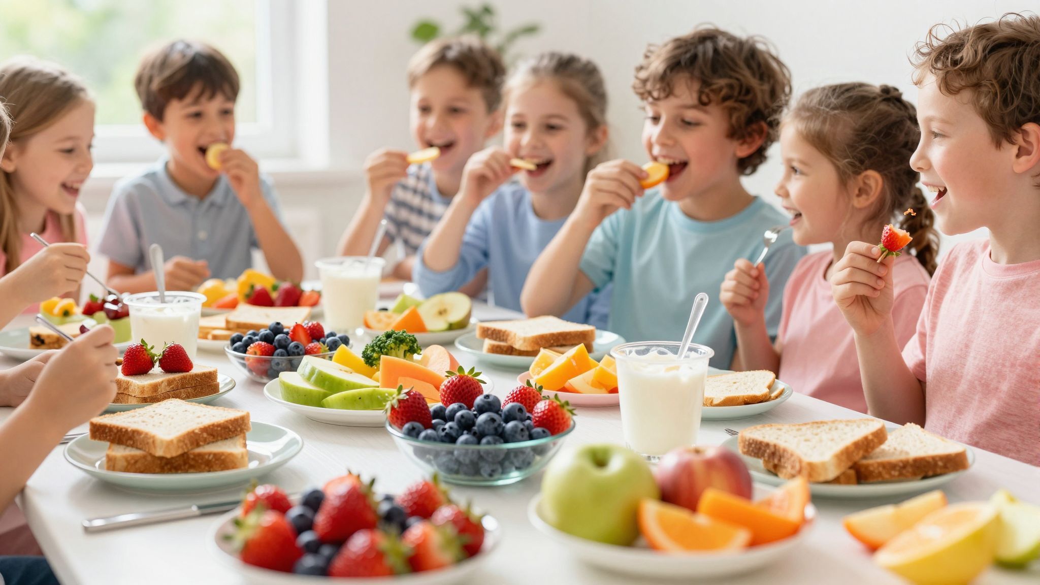 A rostok támogatják a gyerekek emésztését és teltségérzetét.