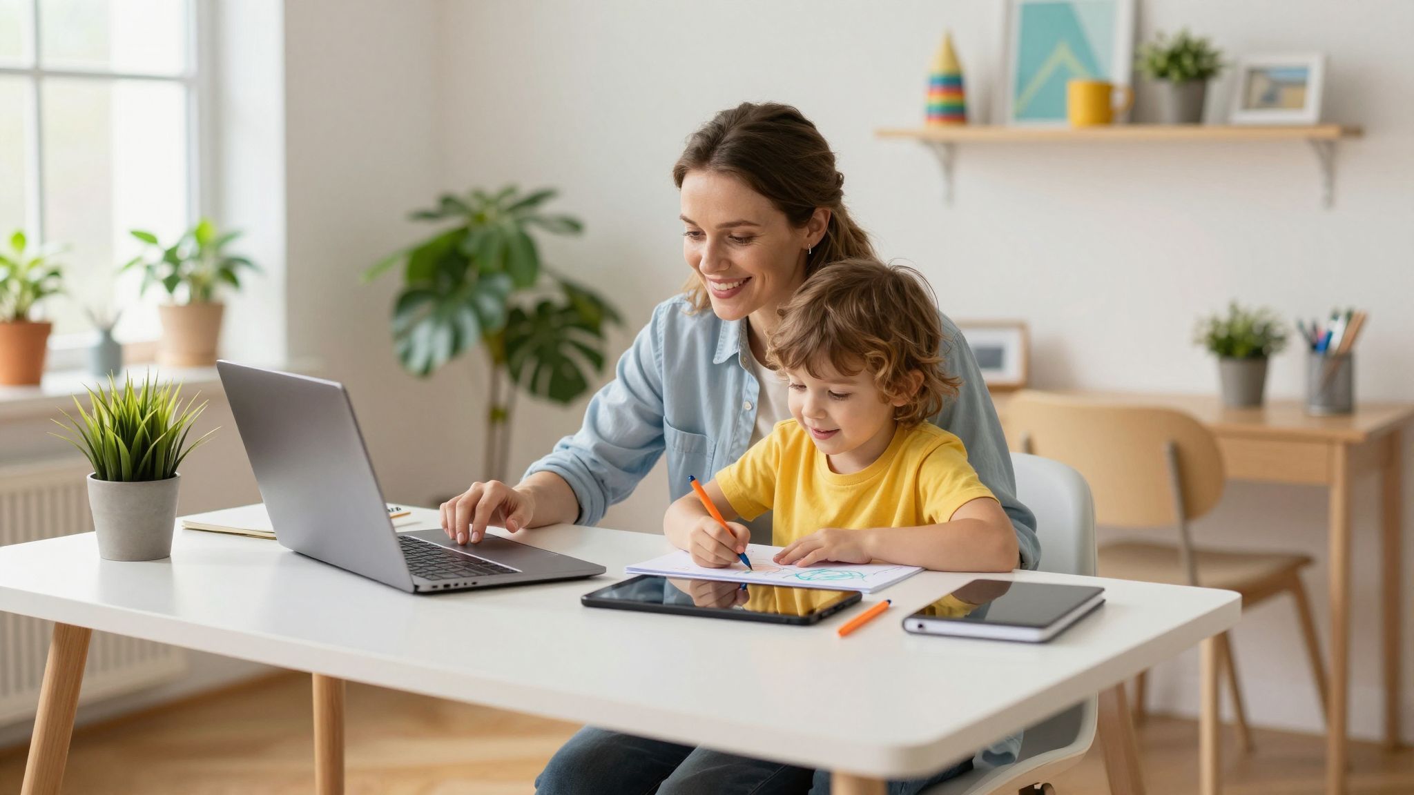 A rugalmas munkaidő segít a családi élet egyensúlyában.