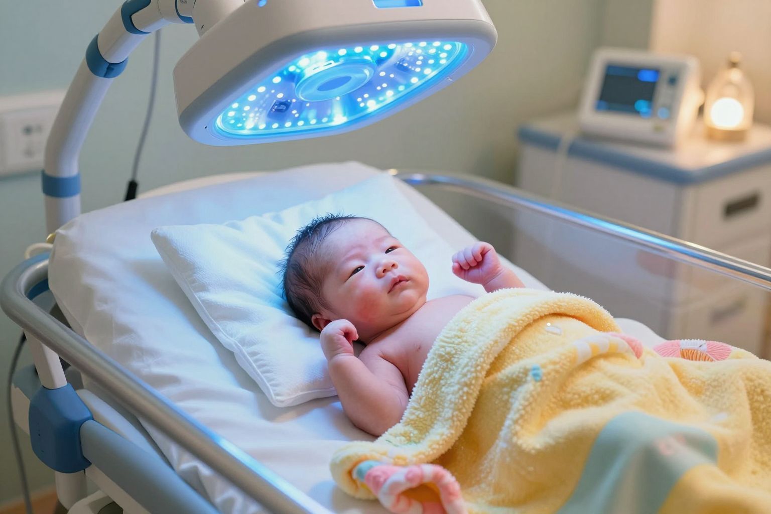 A fénykezelés gyorsan csökkenti a bilirubinszintet újszülötteknél.