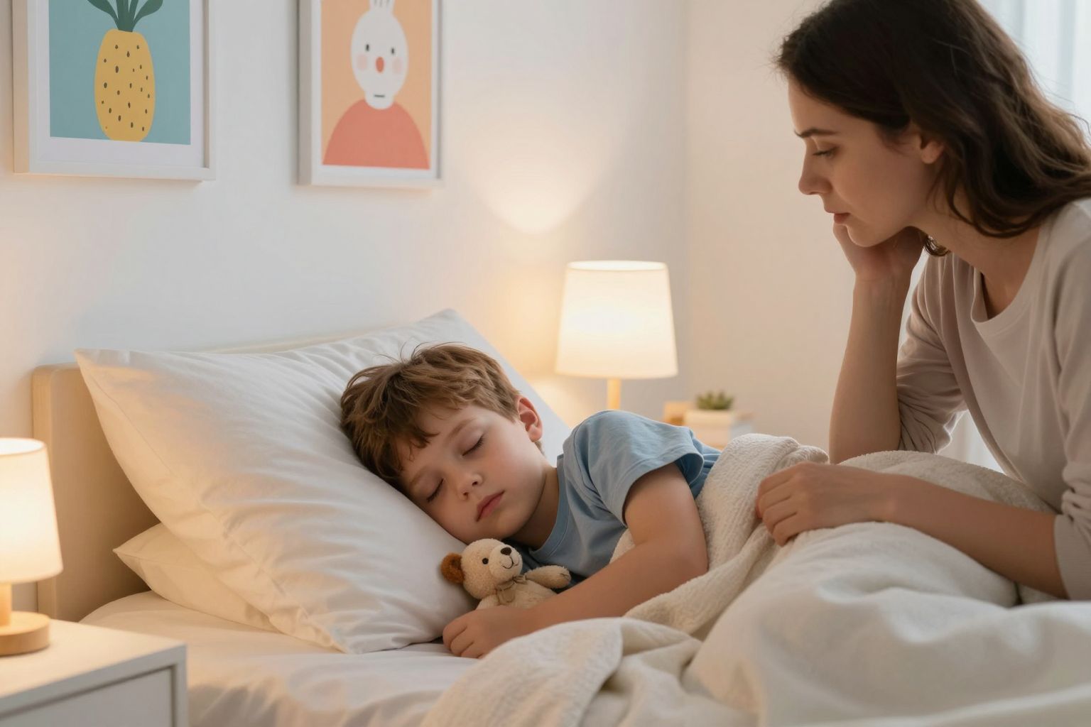 A stressz növelheti a gyermekkori alvászavarok kockázatát.