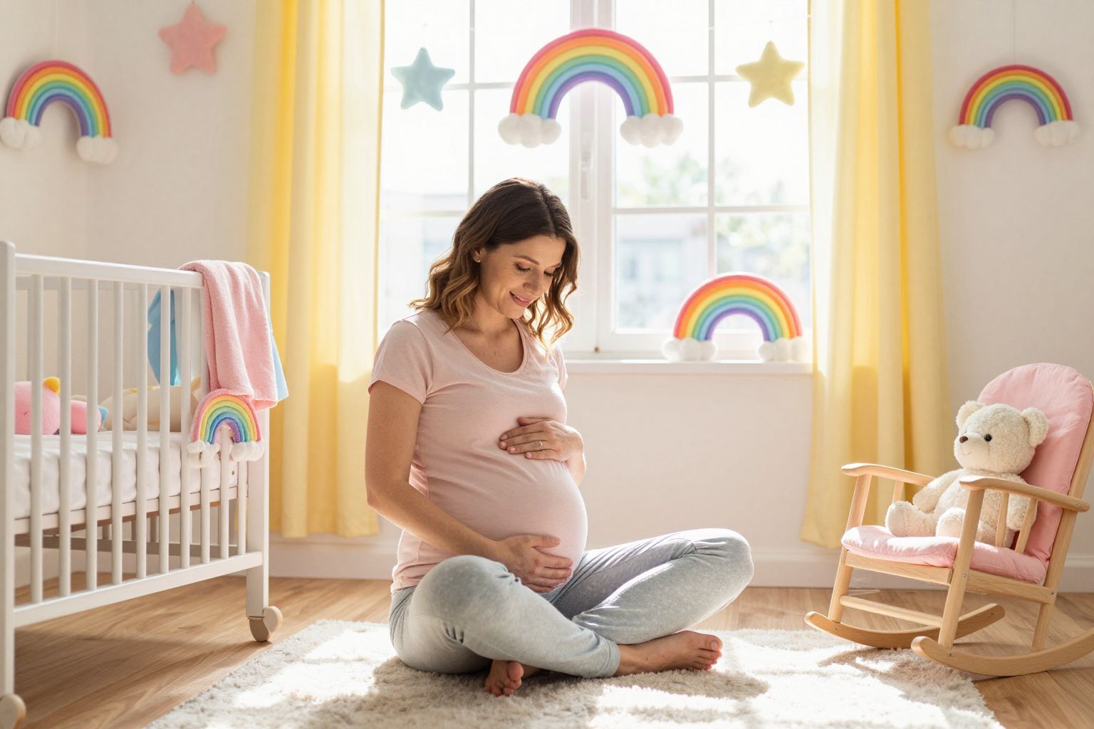 A szivárványbaba a remény jelképe a fájdalomban.