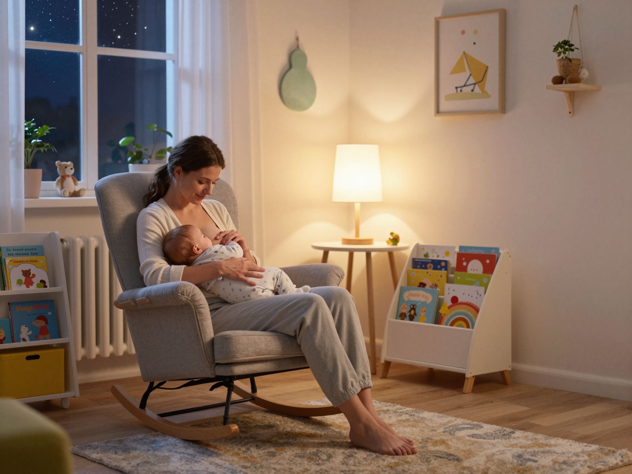 A szoptatás fokozza az anyák éber állapotát.