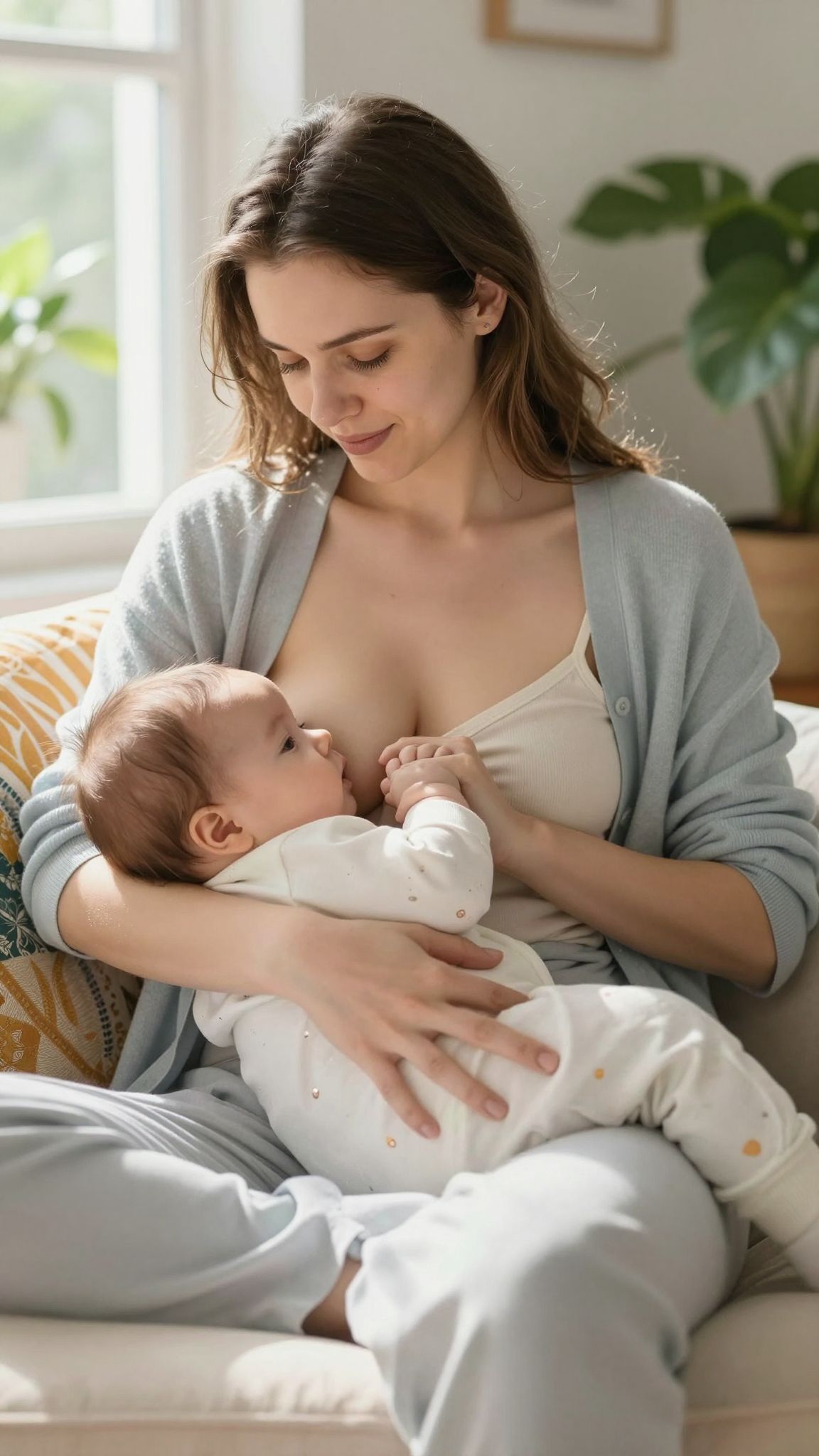 A szoptatás csökkenti a középfülgyulladás kockázatát.