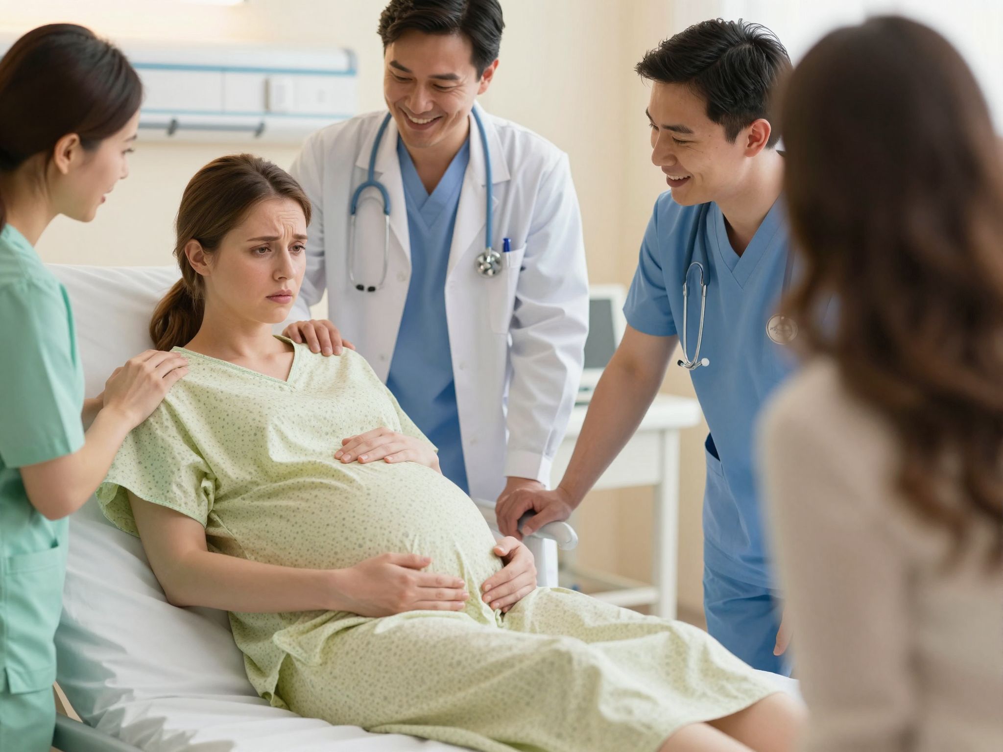 A túlsúly növeli a szülés körüli komplikációk kockázatát.