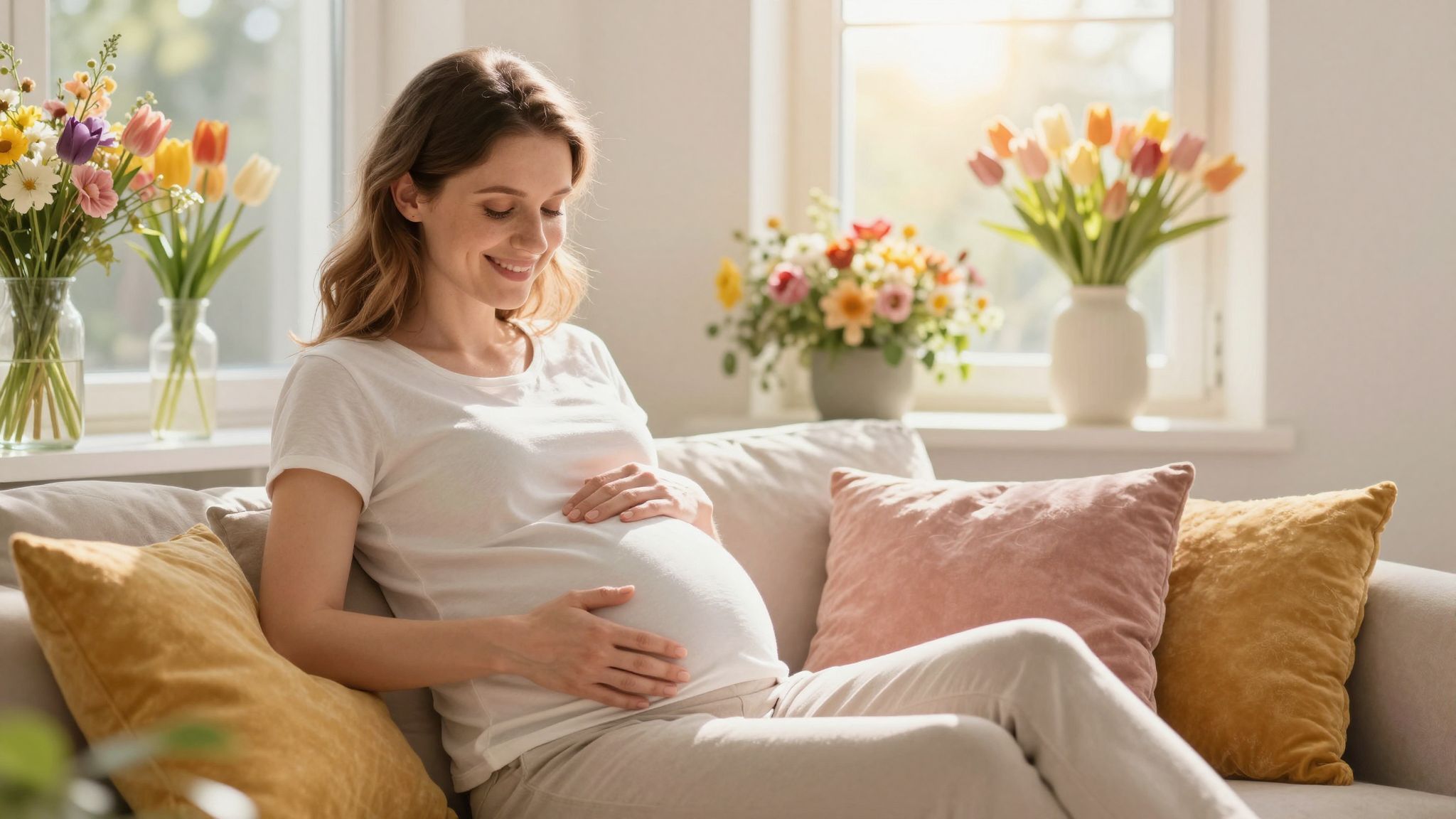 A szülés után a tünetek gyakran jelentősen enyhülnek.
