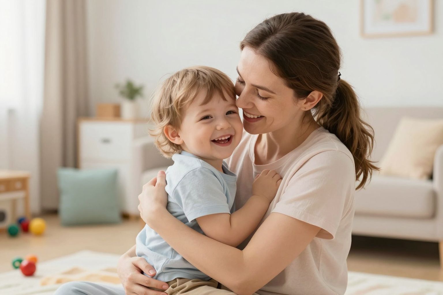 A reszponzív érintés erősíti a gyermek kötődését és fejlődését.