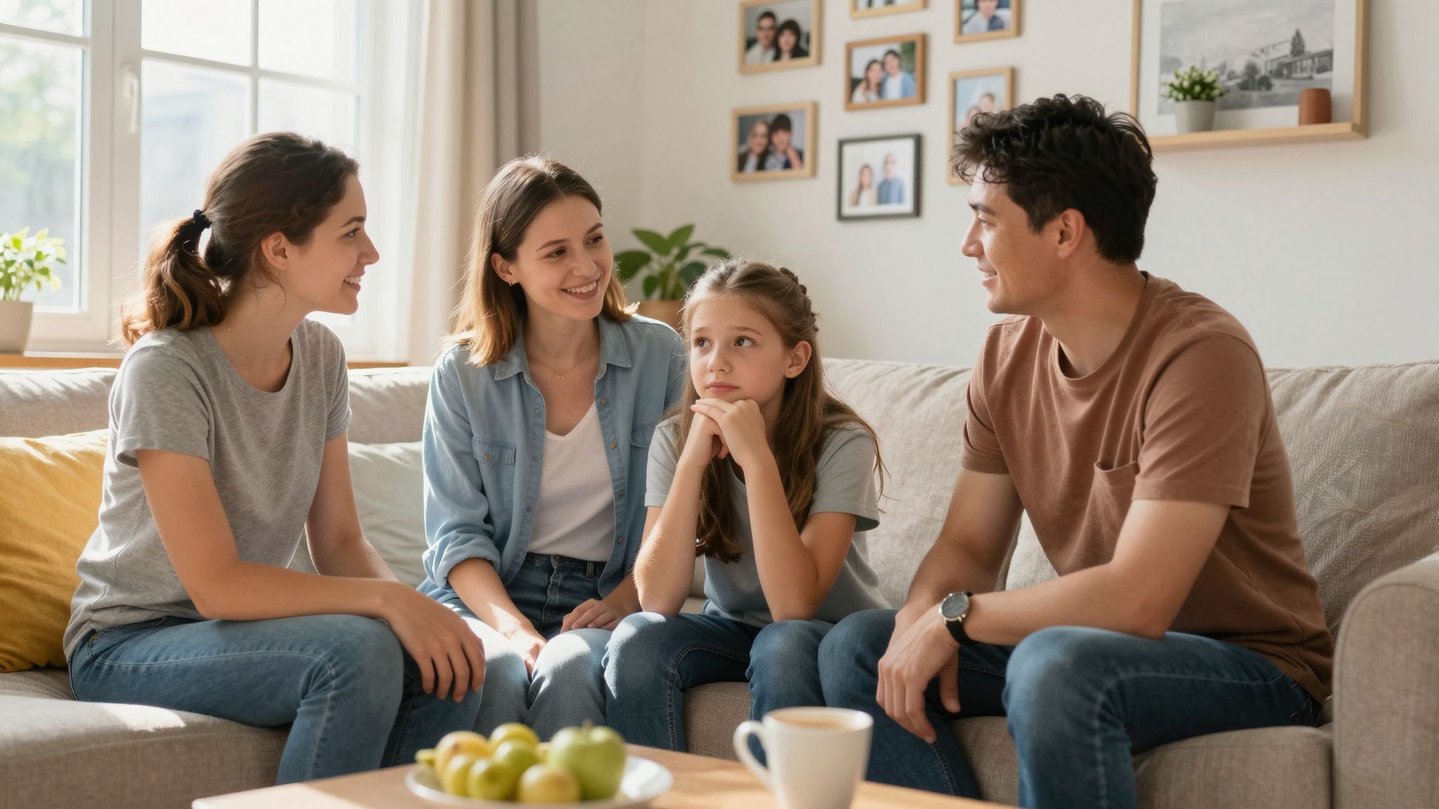 A nyitott kommunikáció erősíti a szülő-gyerek kapcsolatot.