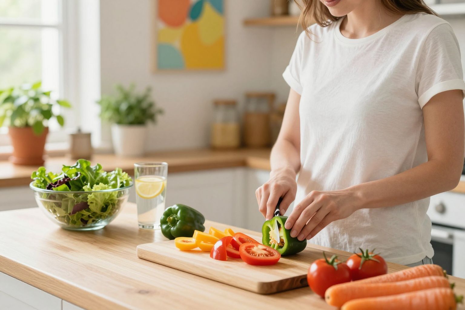 A táplálkozás kulcsfontosságú a mozgásszegény életmódhoz.