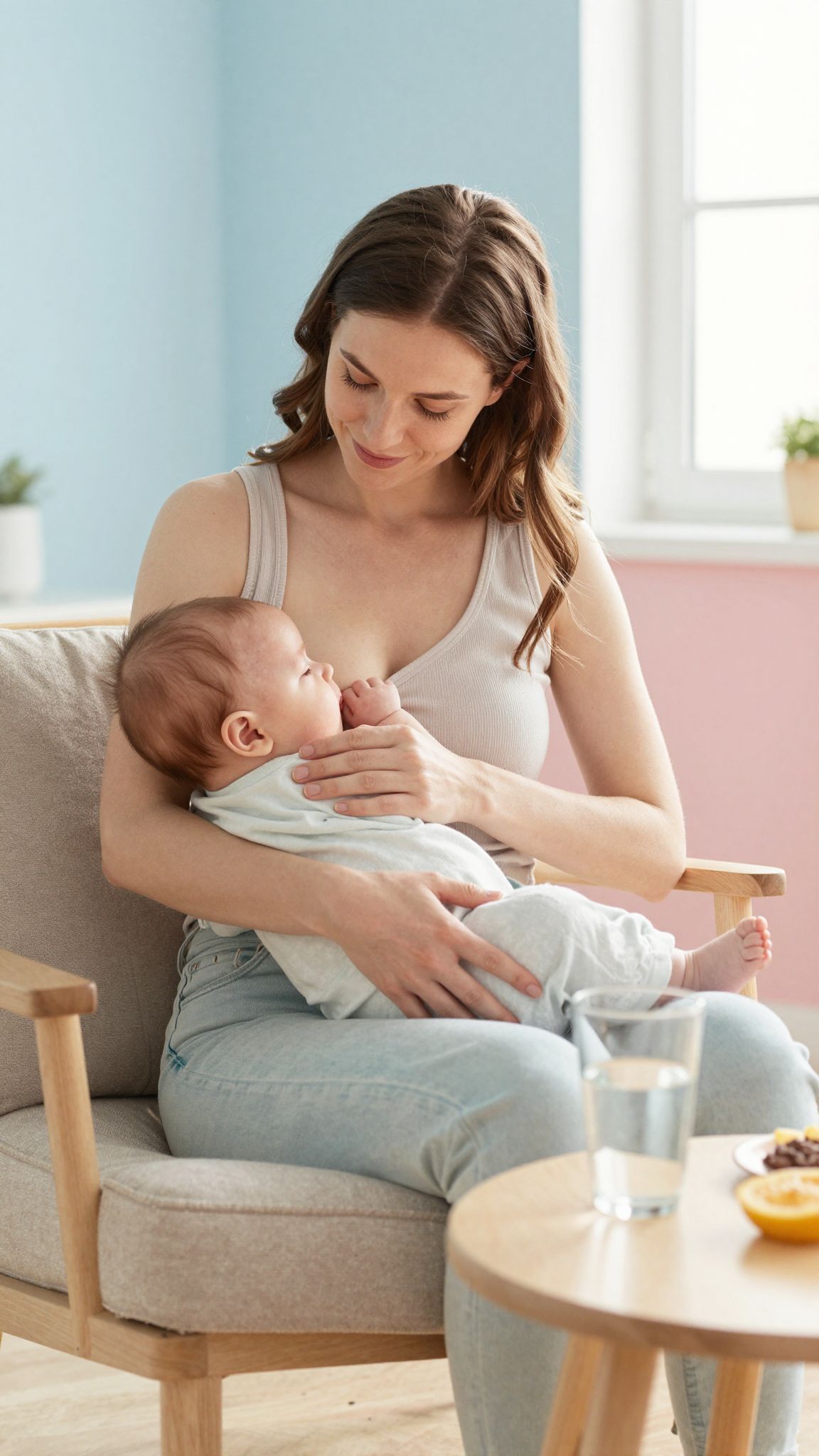 A relaktáció például gyakori szoptatással segíthet.
