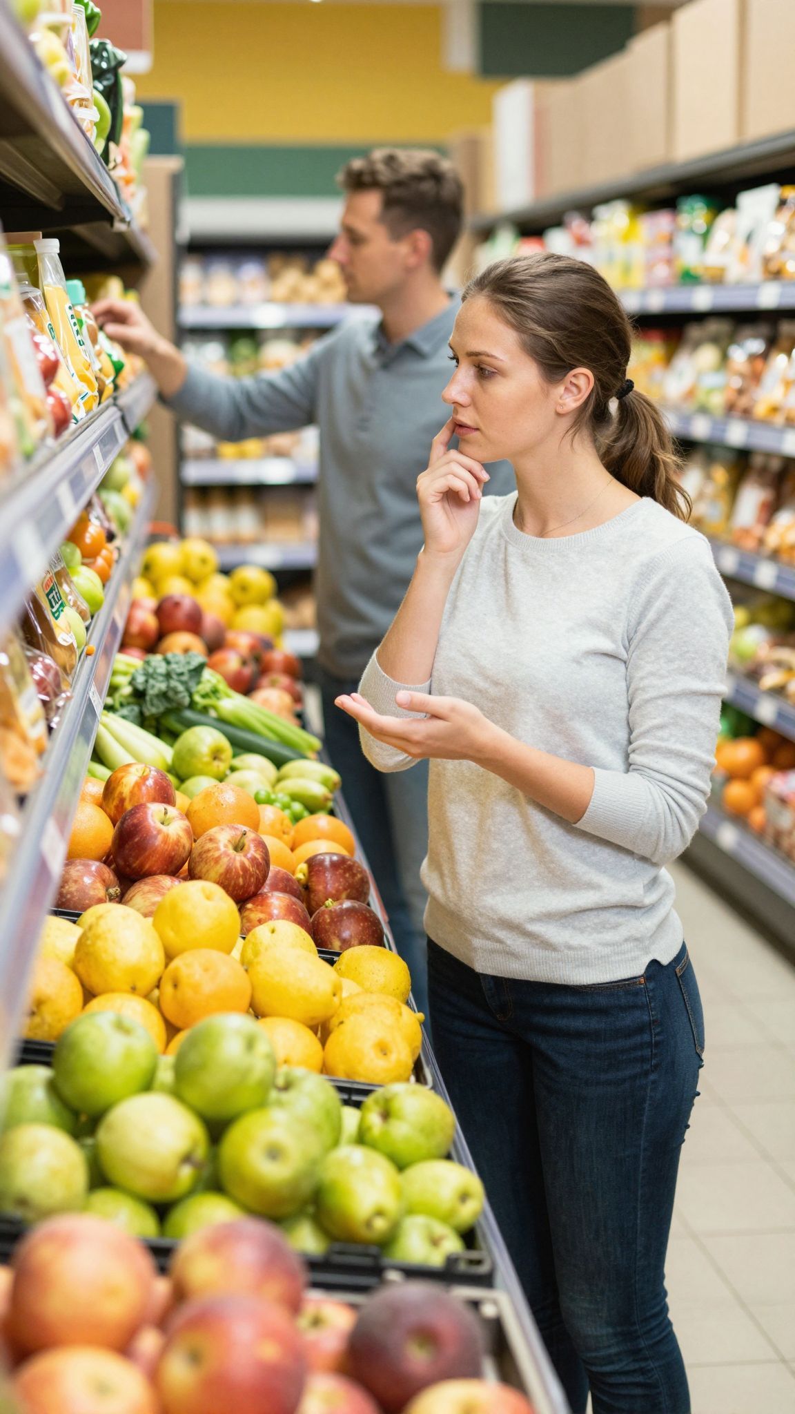 A tudatos vásárlás segít elkerülni az egészségtelen ételeket.