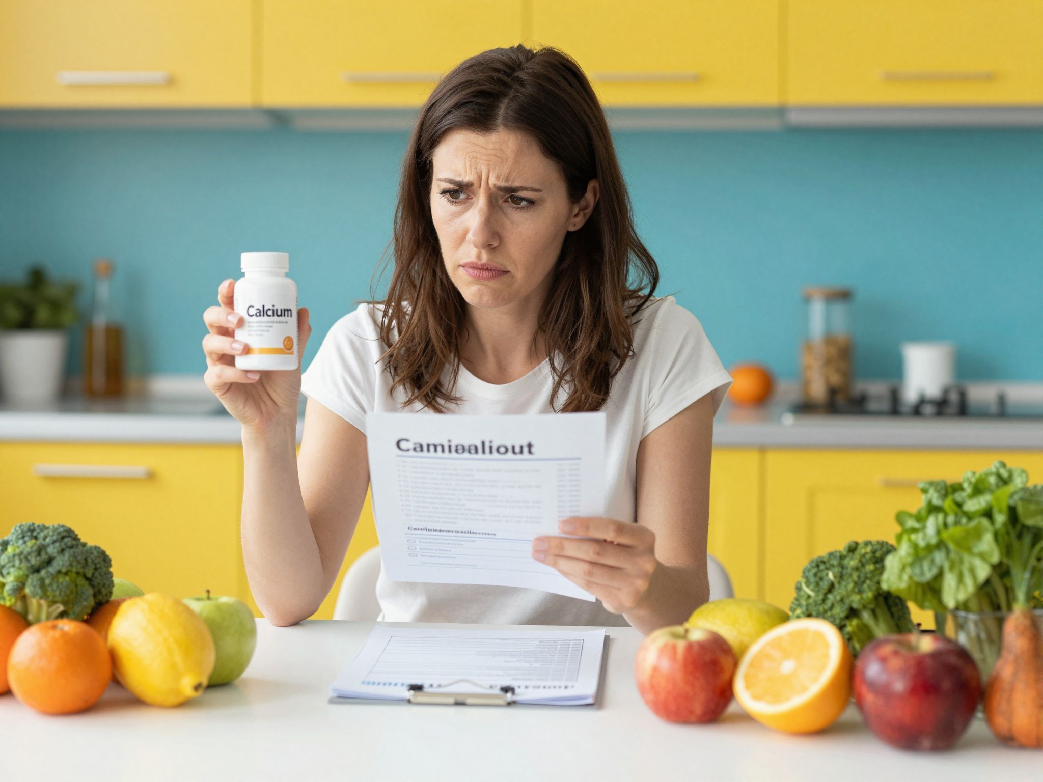 A túlzott kalciumbevitel gyakori tünetei a székrekedés és hányinger.