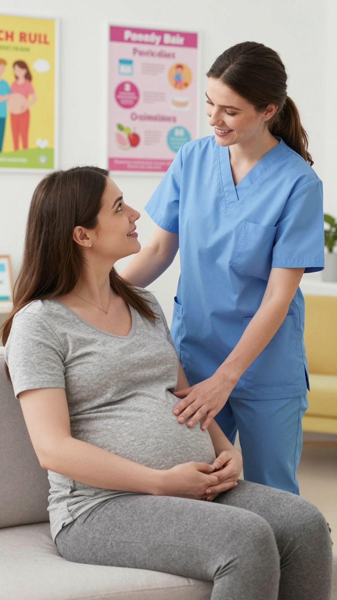 A védőnők fontos lelki támogatást nyújtanak a kismamáknak.