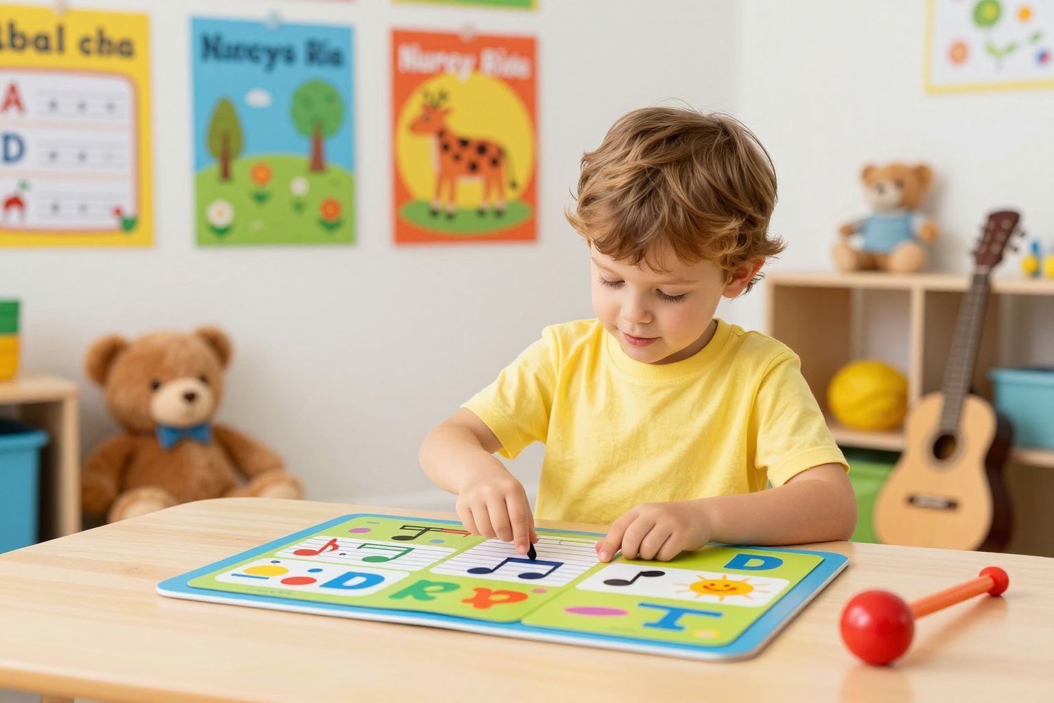 A gyerekdalok segítik a nyelvi készségek fejlődését.