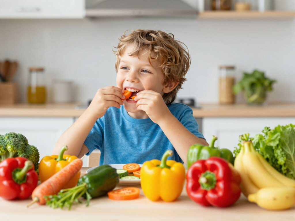 A zöldségfogyasztás elengedhetetlen szerepe a gyerekek immunrendszerének erősítésében