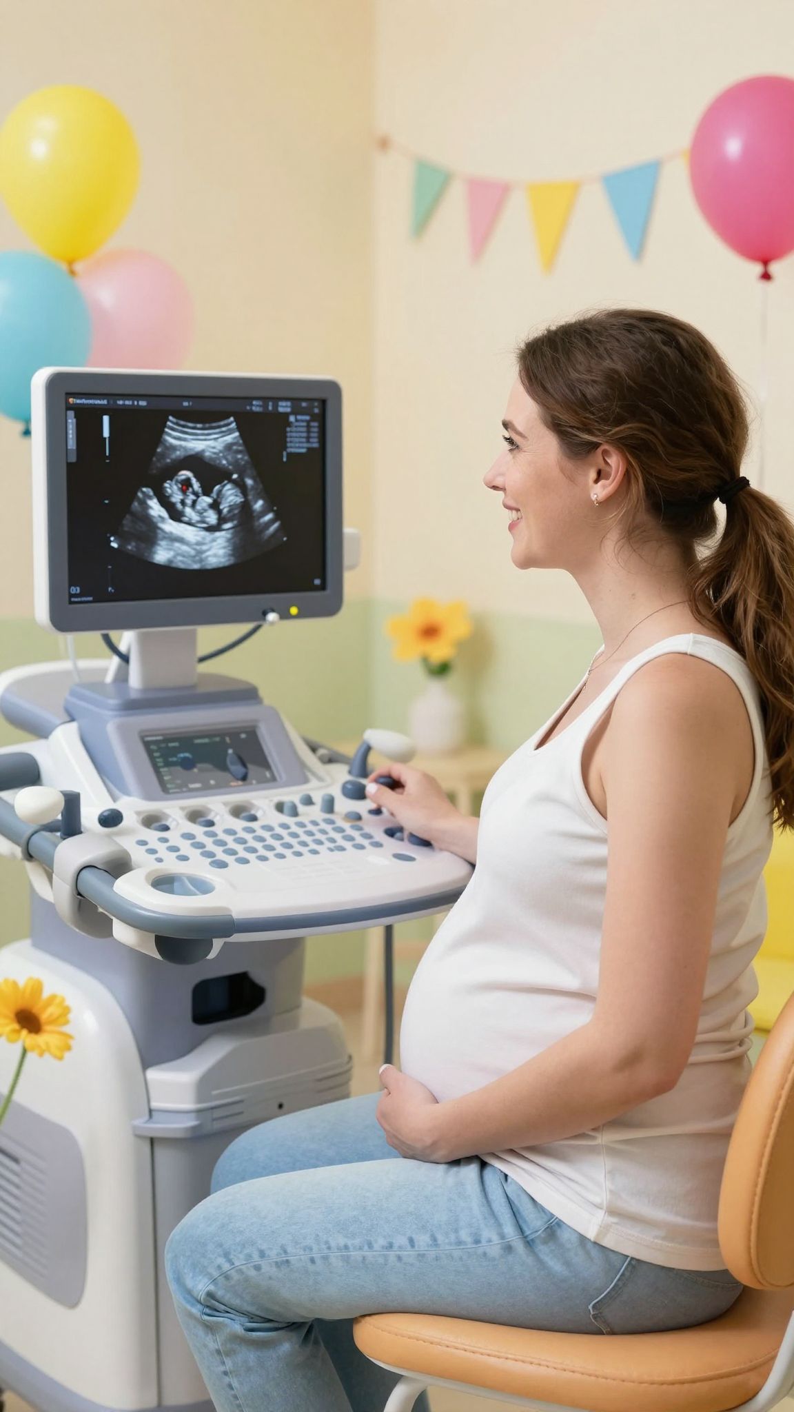 A magzat ébersége a szívhang változásával jelezhető.