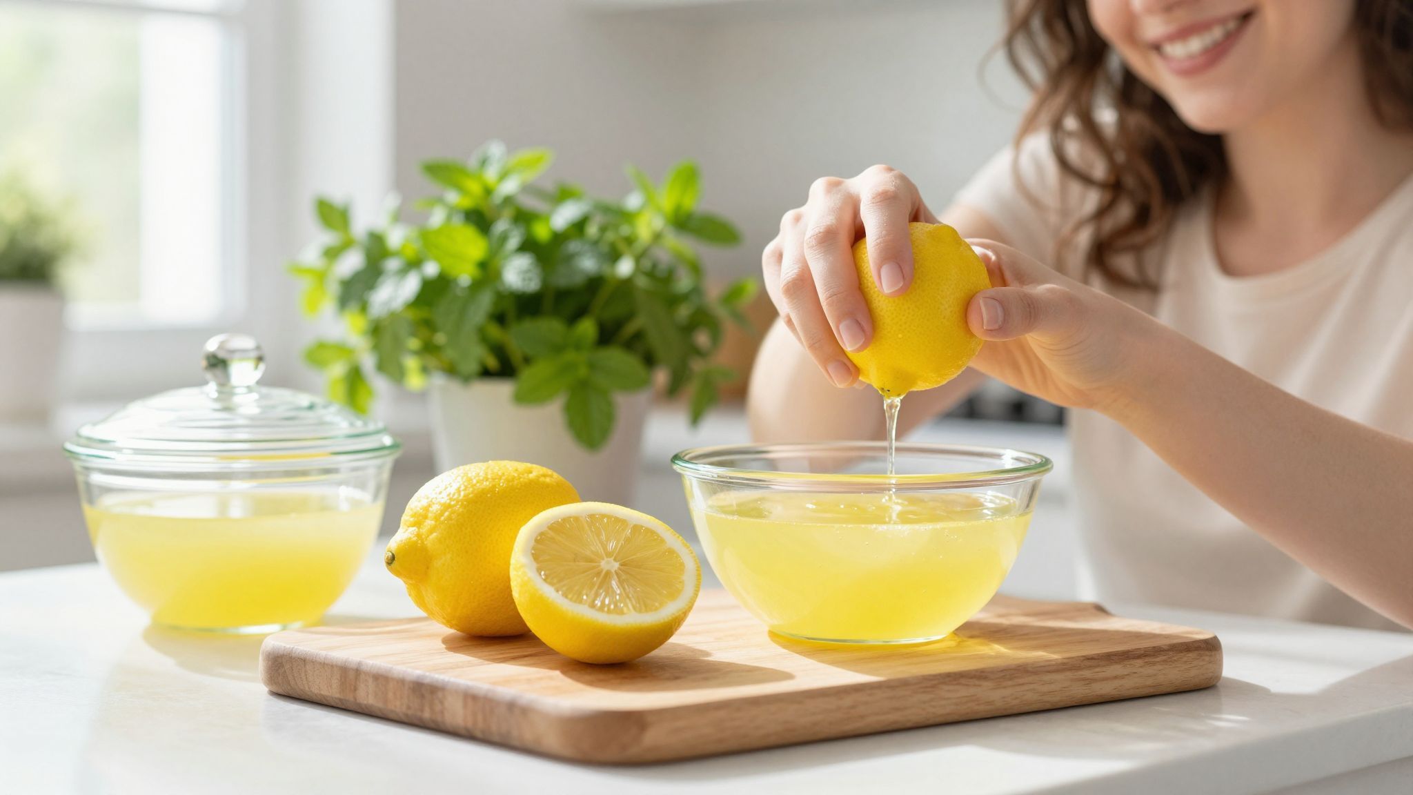 Sóval vagy cukorral is megőrizheted a citrom frissességét.