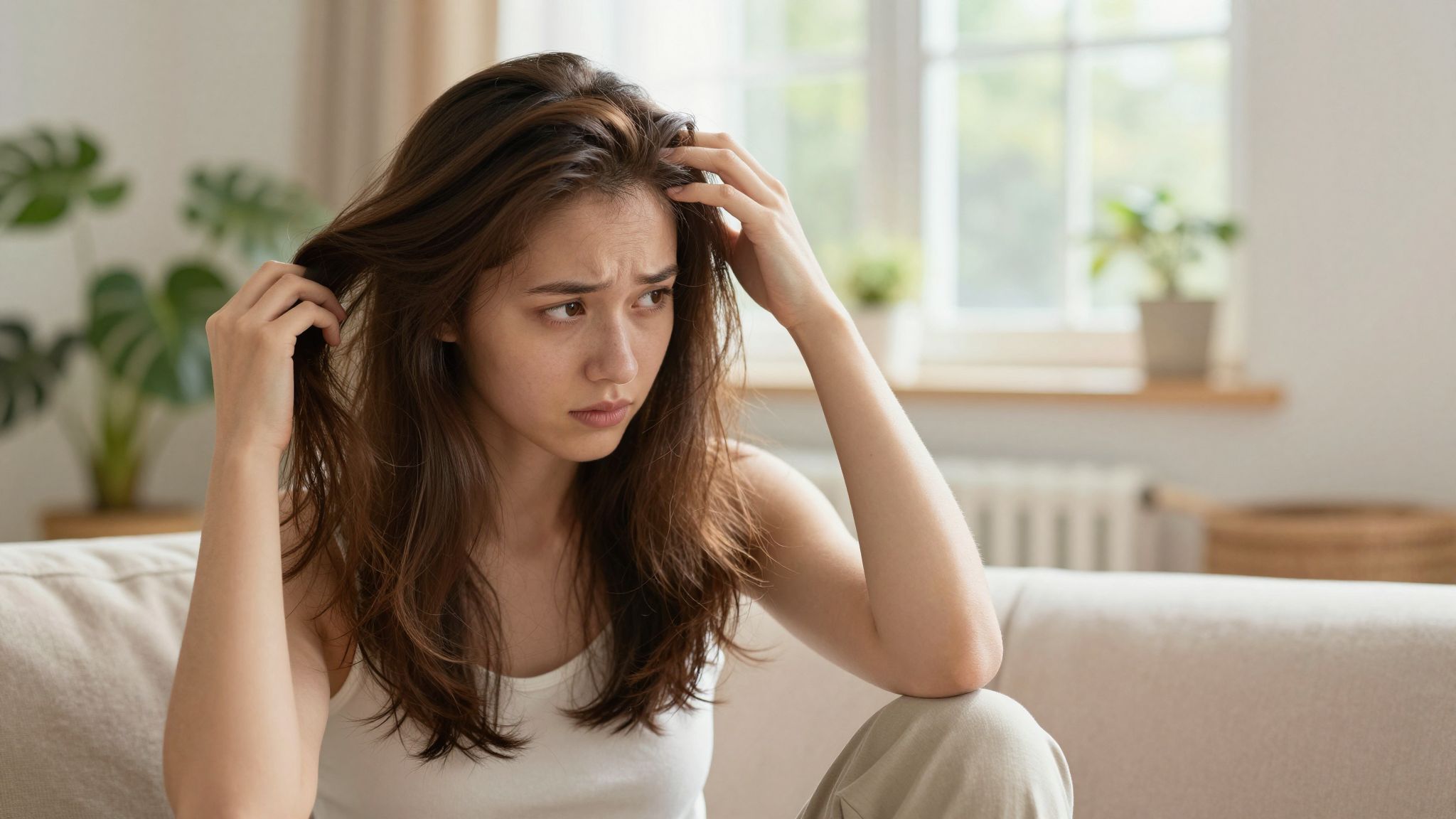 A hajhullás mögött hormonális problémák is állhatnak.