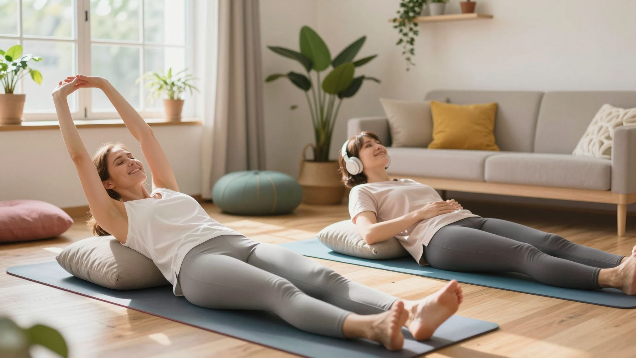 Az otthoni átmozgatás segít a stressz csökkentésében.