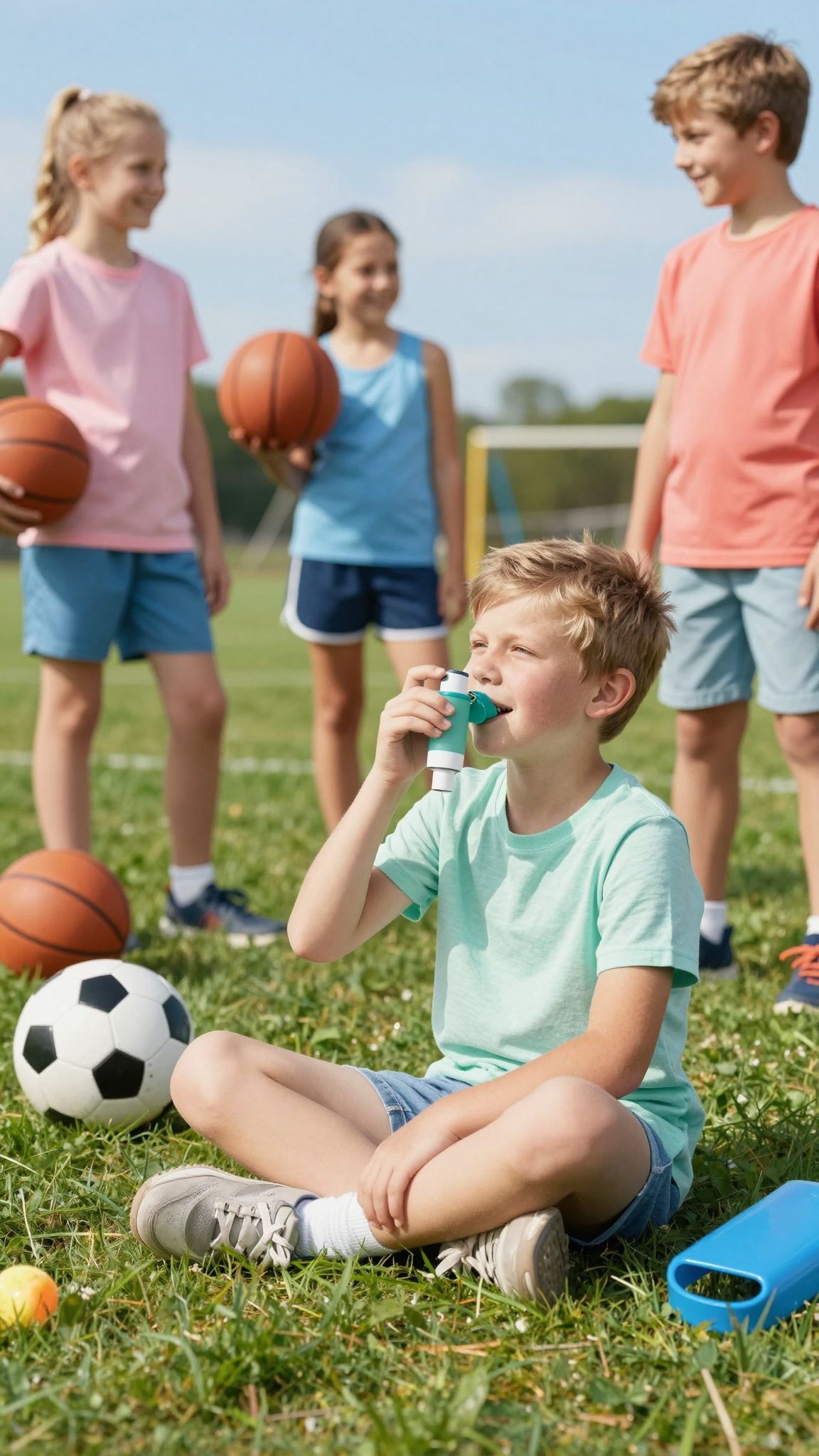 Az akcióterv segít az asztmás gyerekek biztonságos sportolásában.