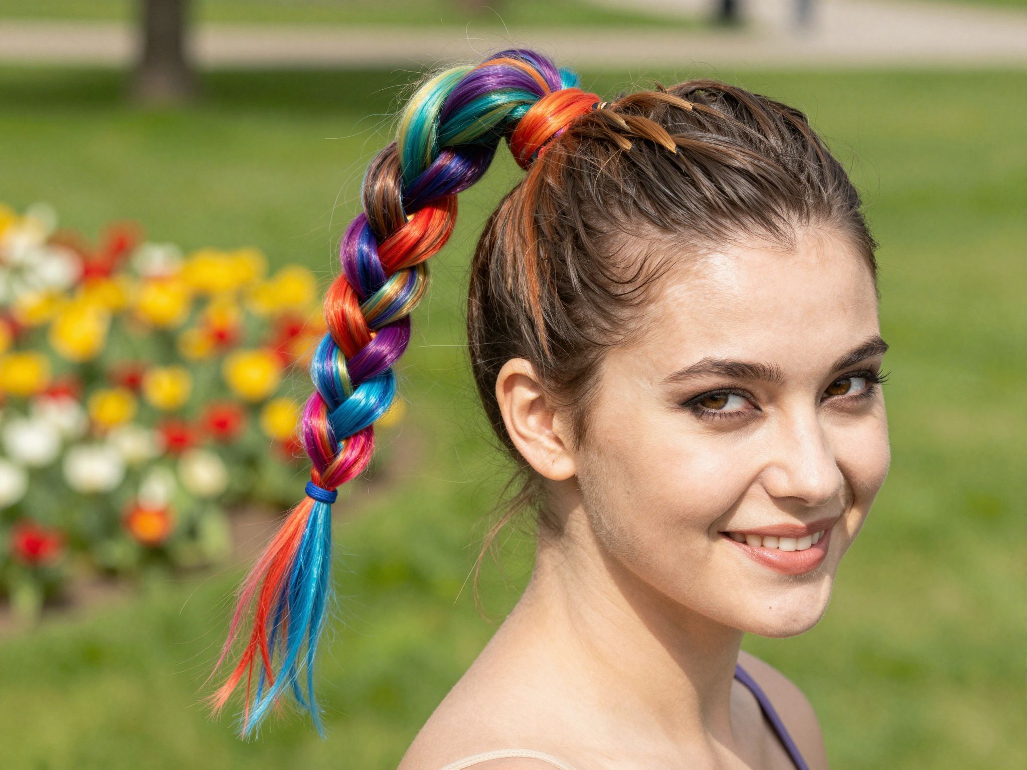 Az átbújtatott copf növeli a magabiztosságot és stílust.