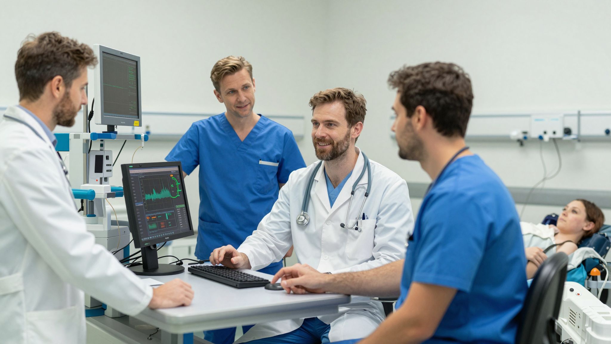 Az ECMO ápolás orvosok és ápolók szoros együttműködését igényli.