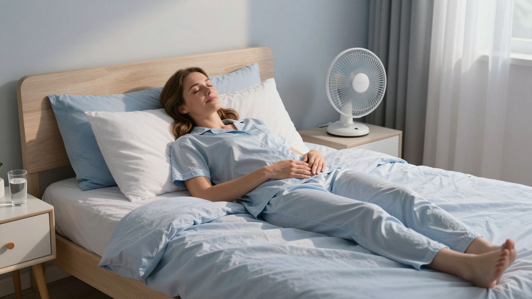 A jól választott pizsama segít a nyugodt alvásban.