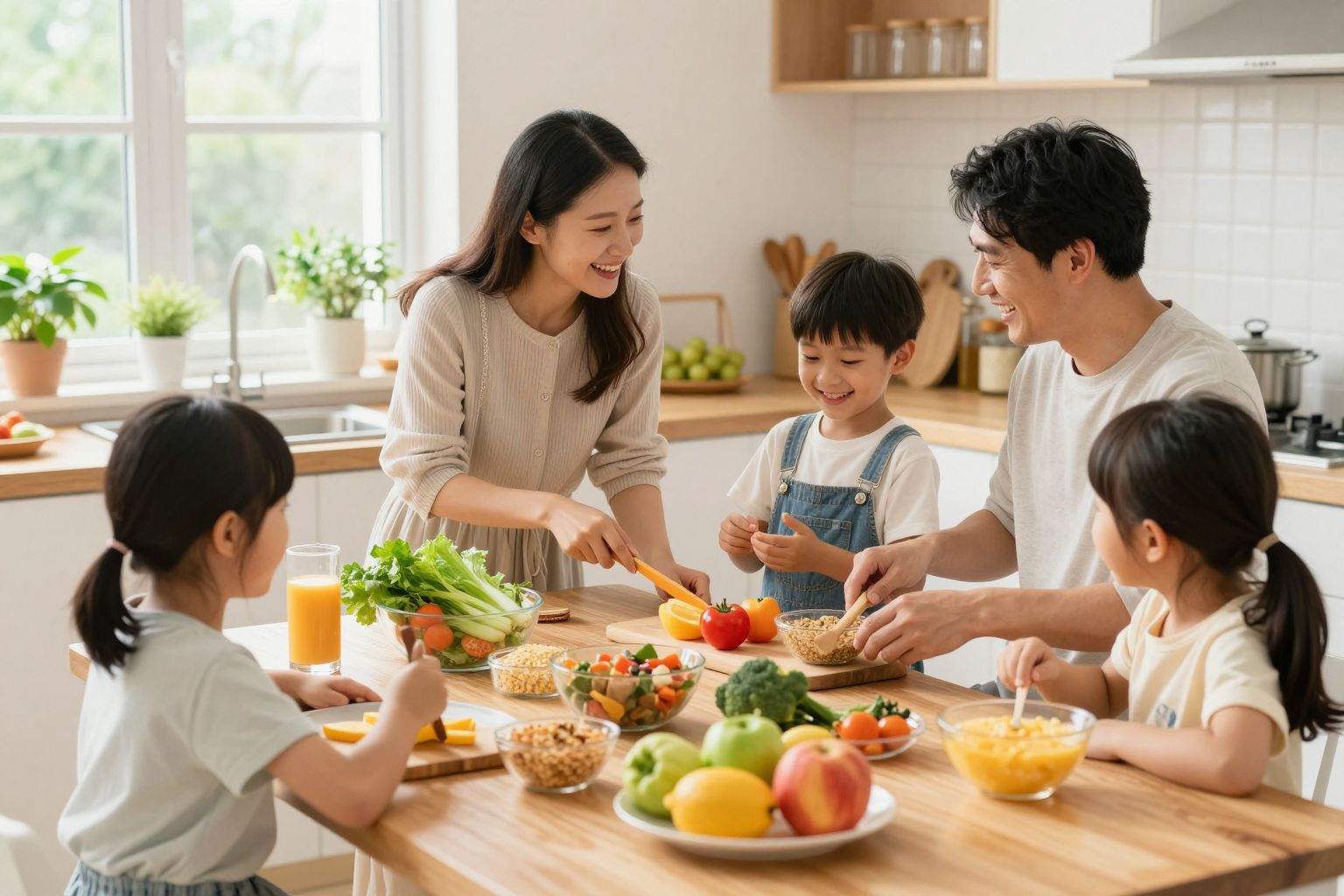 Az élelmiszerbiztonság kulcsa a családi egészséges táplálkozásnak.