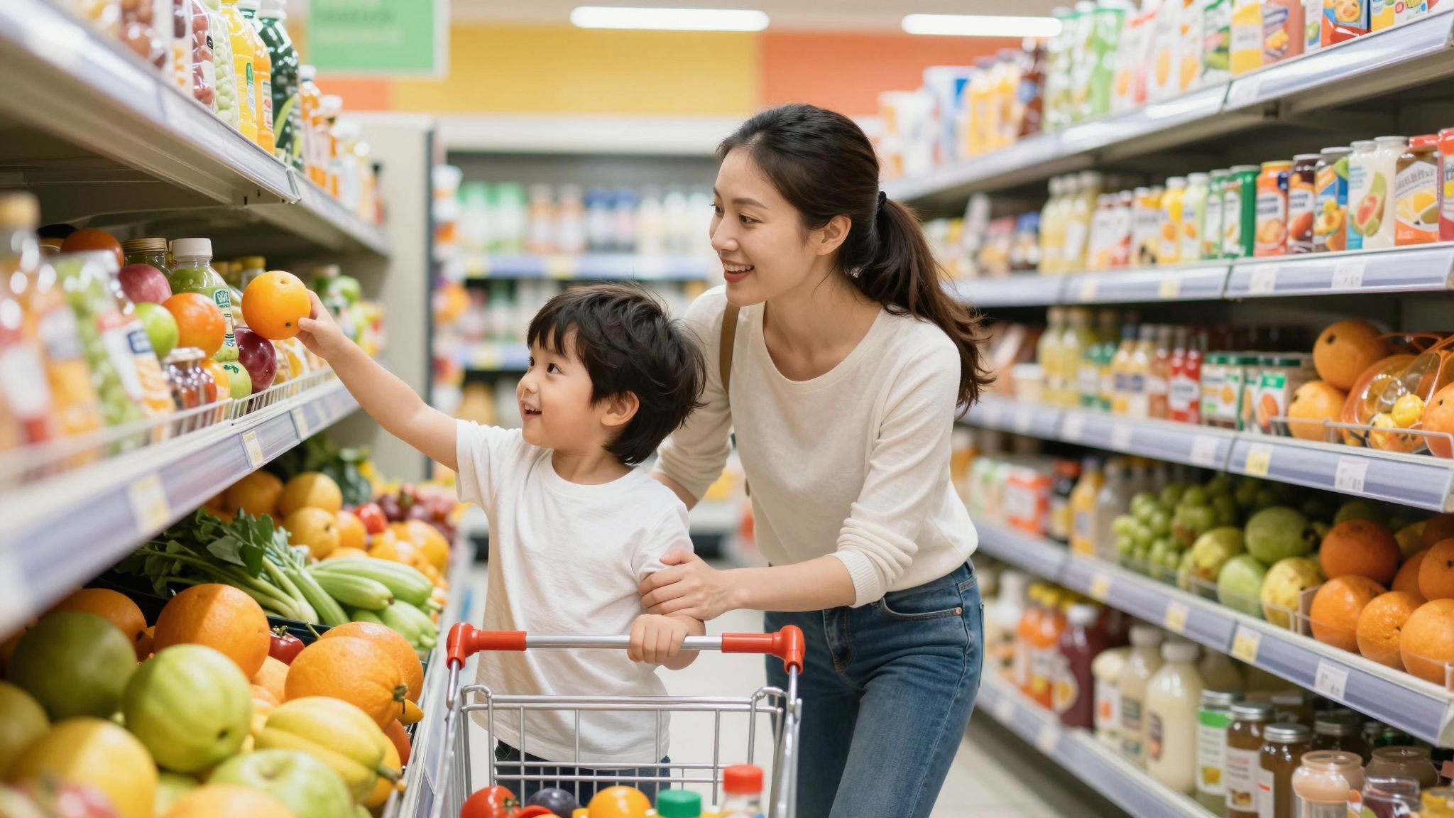 A játék segít a gyerekeknek a vásárlási szokások elsajátításában.