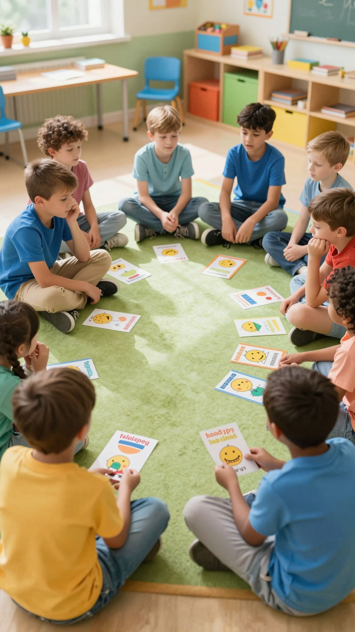 Az érzelmek kifejezése segíti a fiúk fejlődését.