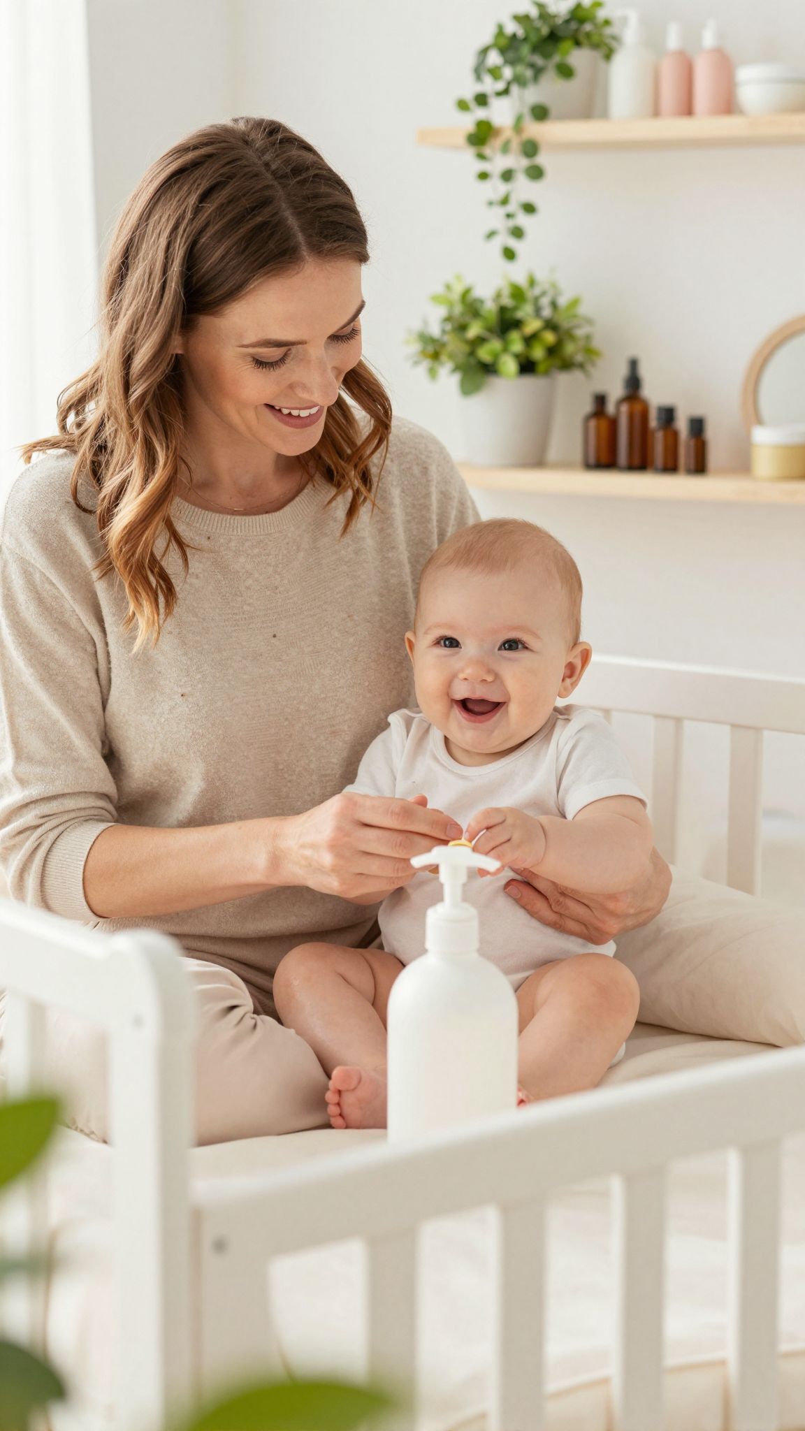 Az illóolajok babák bőrére káros hatásúak lehetnek.