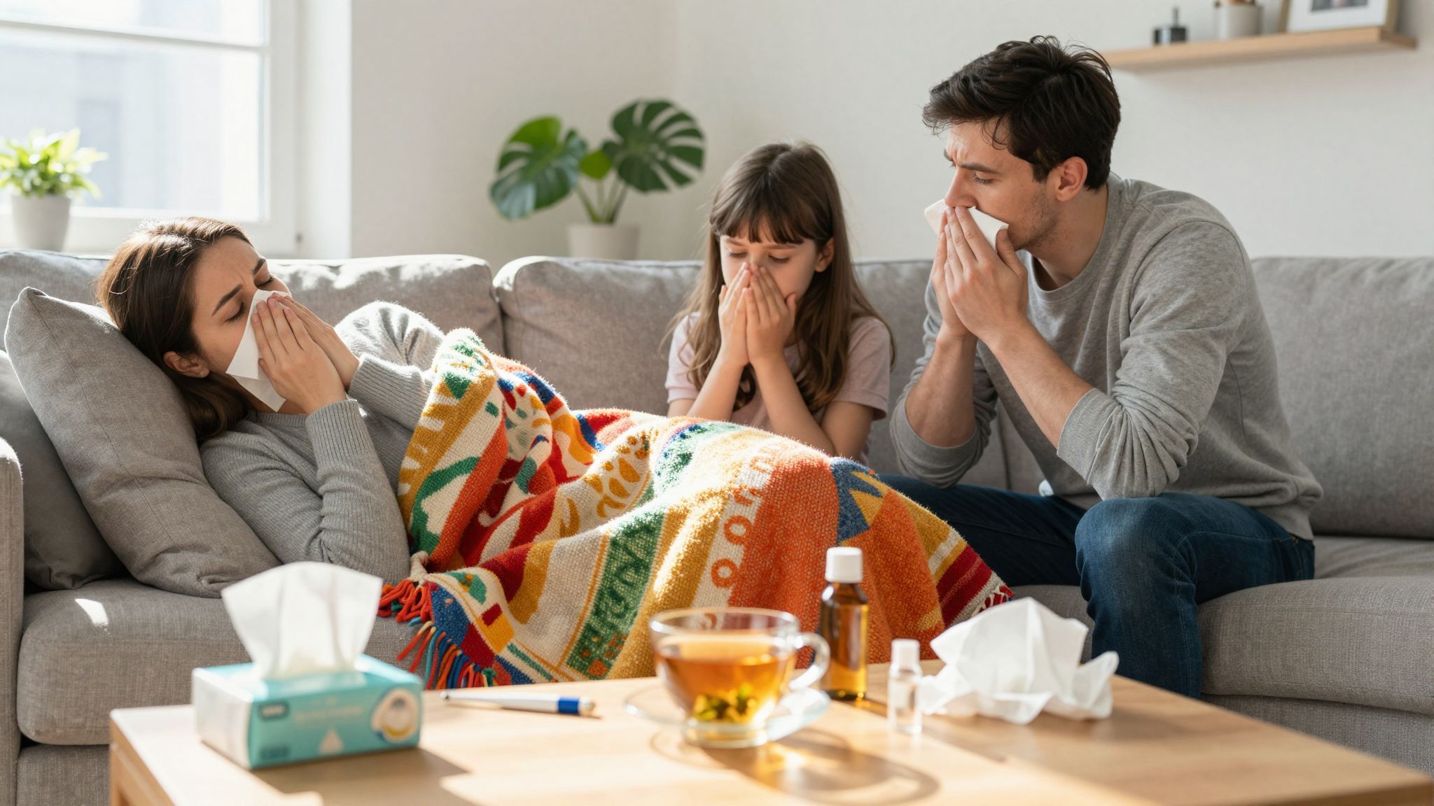 Az influenza tünetei enyhíthetők pihenéssel és hidratálással.