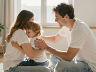 Az ölelés ereje: hogyan segíti a fizikai érintés a gyermek agyának fejlődését?