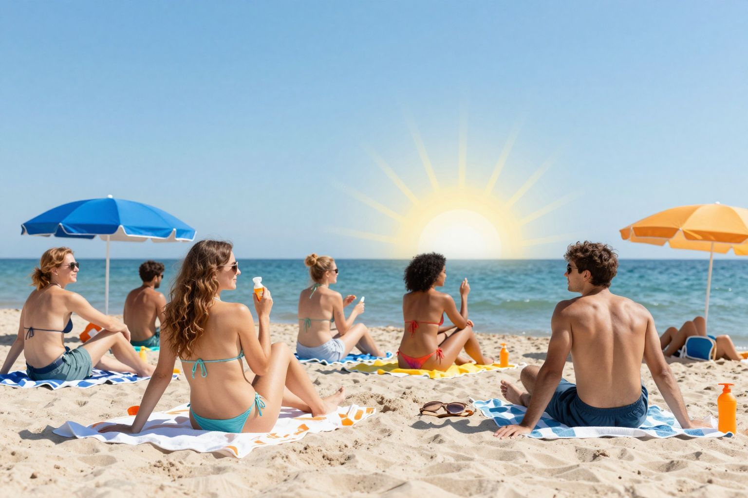 Az UVA és UVB sugárzás különböző hatásokat gyakorol.