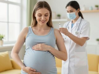 Biztonságos az influenza elleni védőoltás, ha babát vársz